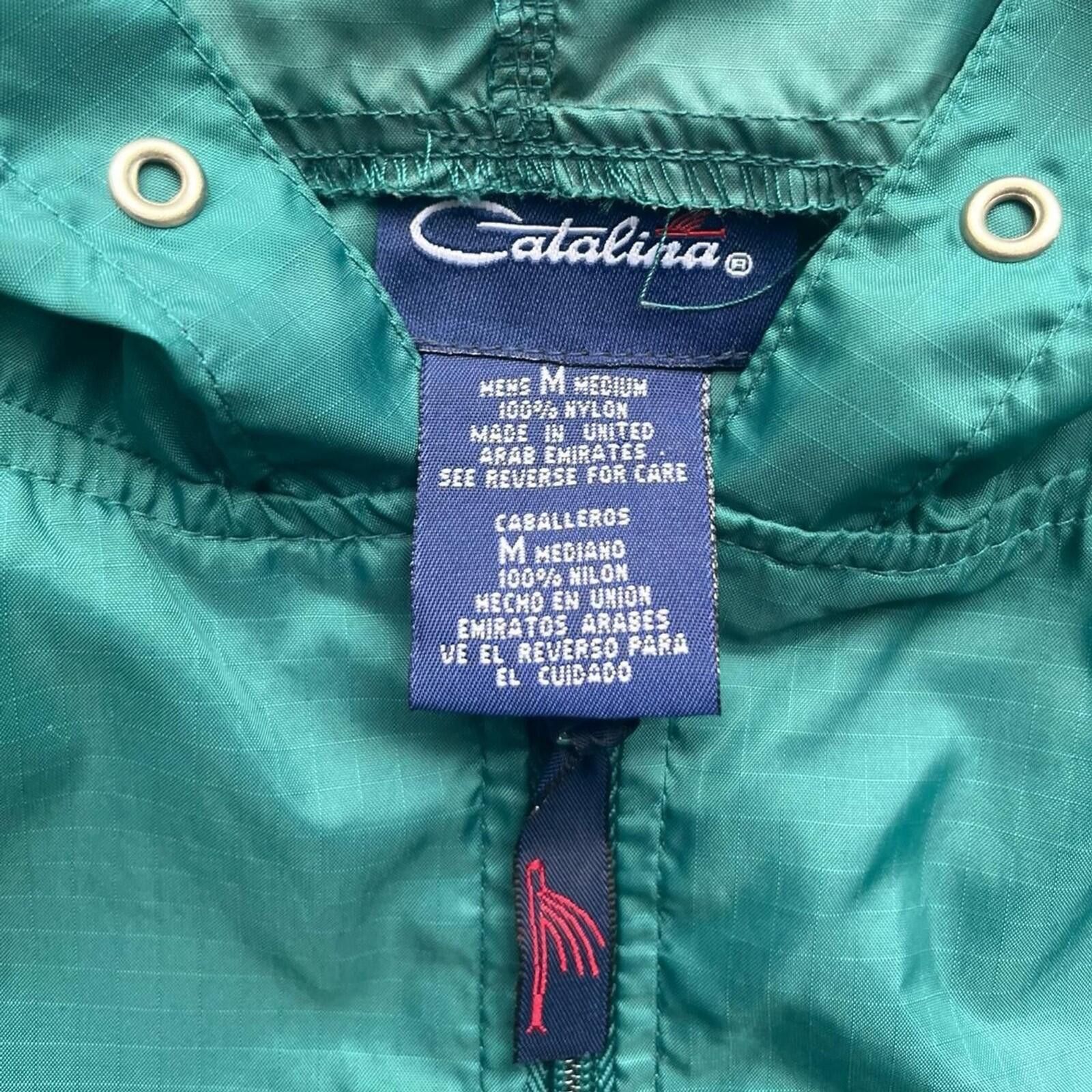 Catalina Vintage Catalina Rain Jacket Men's Windbreaker Size Medium Size US M / EU 48-50 / 2 - 5 Thumbnail