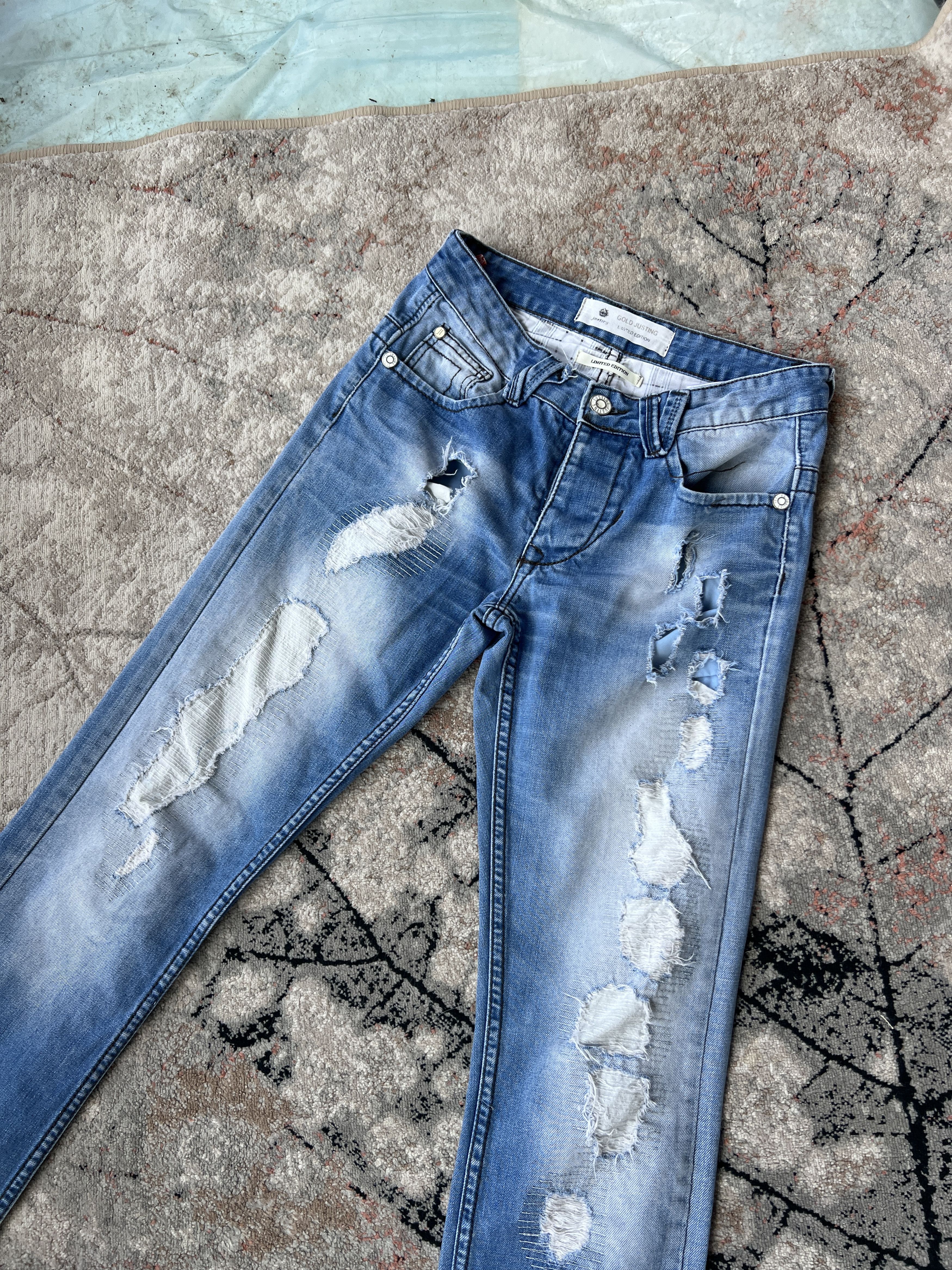 Japanese Brand Justing Limited Edition Jeans Size US 29 - 2 Thumbnail