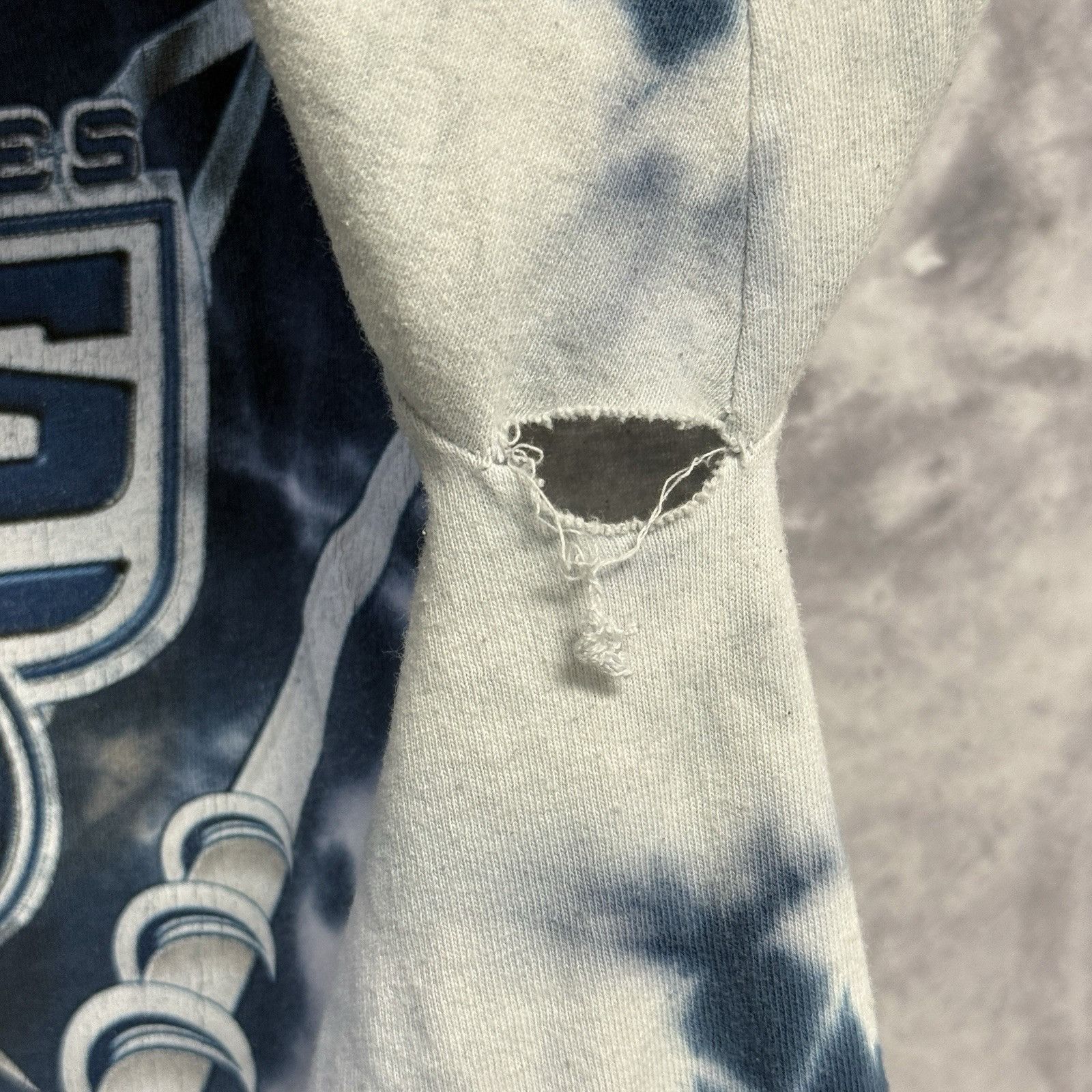NFL Los Angeles Rams Tie Dye T Shirt Mens Medium Blue Short Slee Size US M / EU 48-50 / 2 - 7 Thumbnail