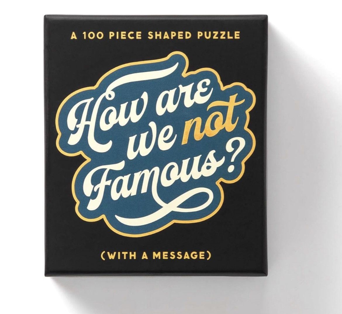 Other Brass Monkey How Are We Not Famous? 100-Piece Jigsaw Puzzle Size ONE SIZE - 1 Preview