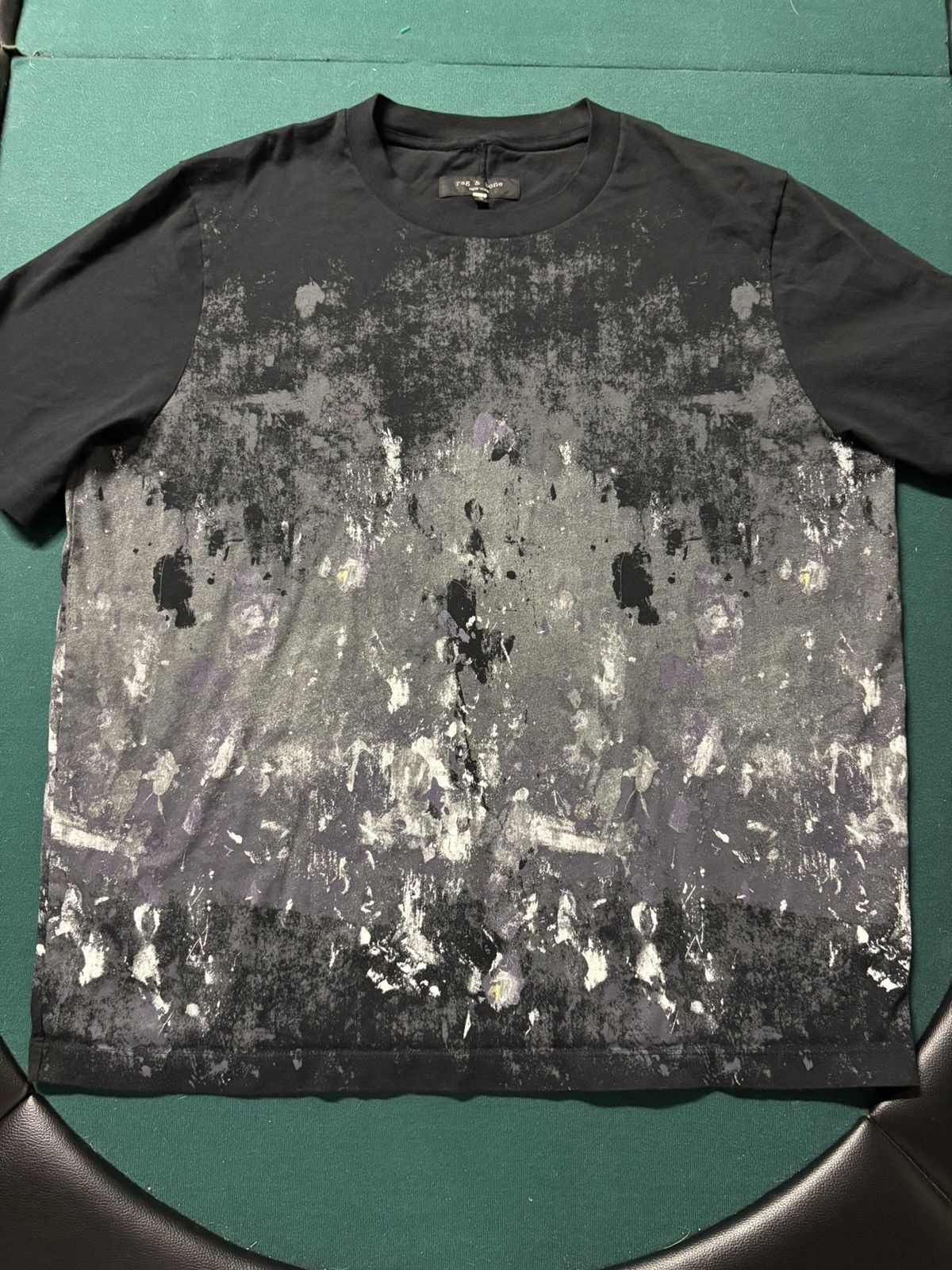 Rag & Bone rag & bone Abstract Graphic Tee Black XL Size US XL / EU 56 / 4 - 1 Thumbnail