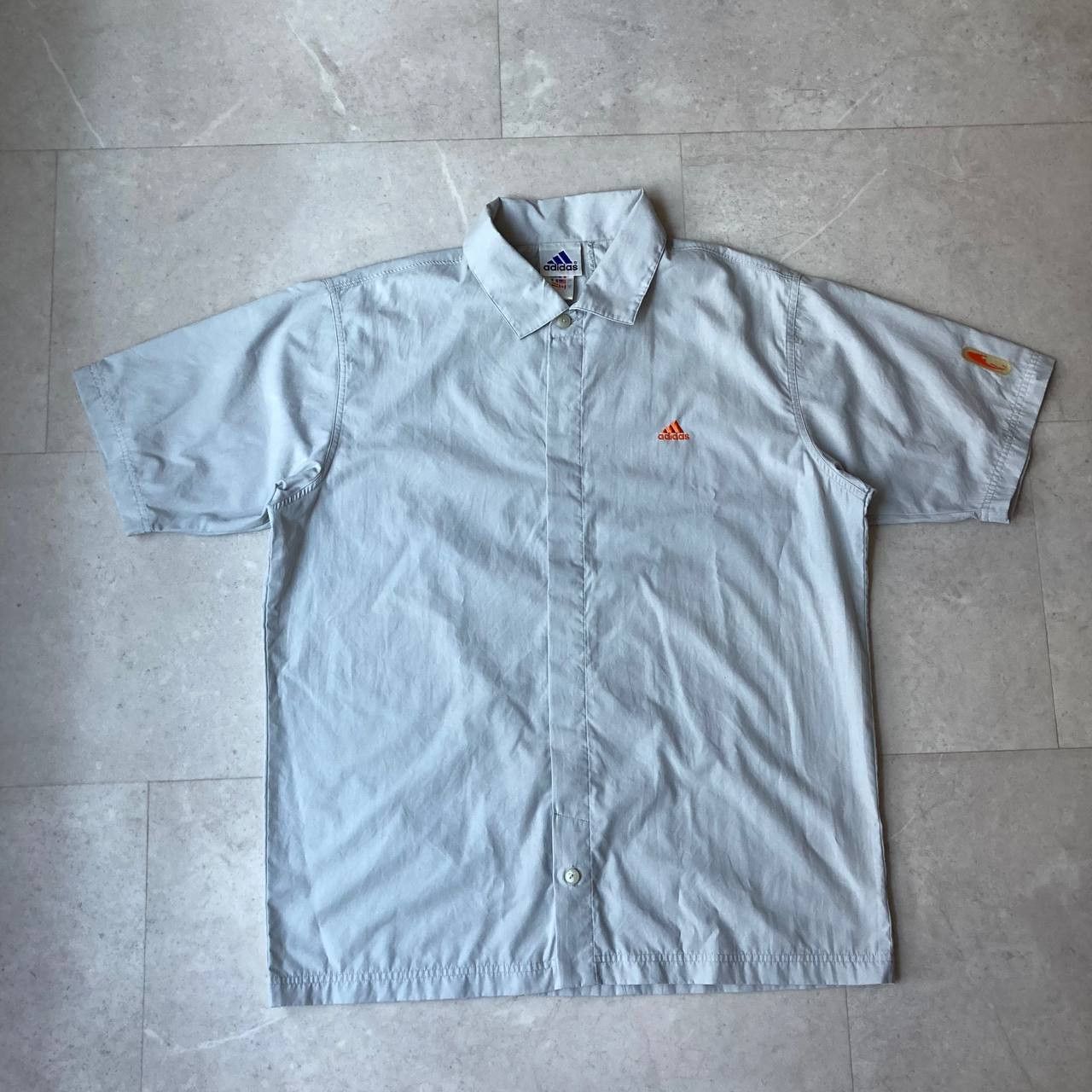 Adidas Vintage Y2k Adidas Button Up Shirt Size US L / EU 52-54 / 3 - 1 Thumbnail