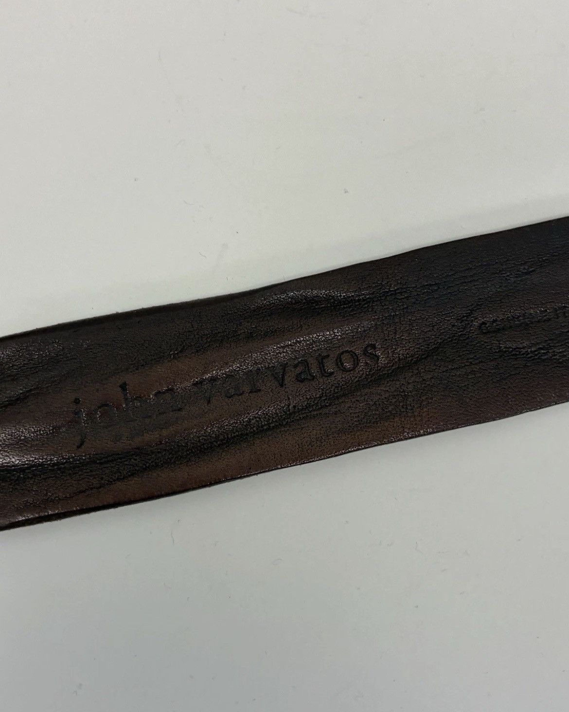 John Varvatos Suede Knotted Belt 36 Size 36 - 5 Thumbnail
