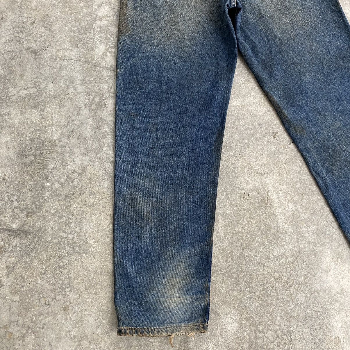 Tommy Hilfiger VTG 90’s Tommy Hilfiger Mud Blue Dirty Baggy Denim Jeans Size US 32 / EU 48 - 18 Thumbnail