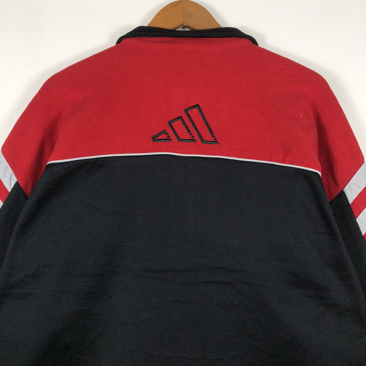 Adidas ADIDAS Equipment Full Zip Track Sweater Size US XL / EU 56 / 4 - 6 Thumbnail