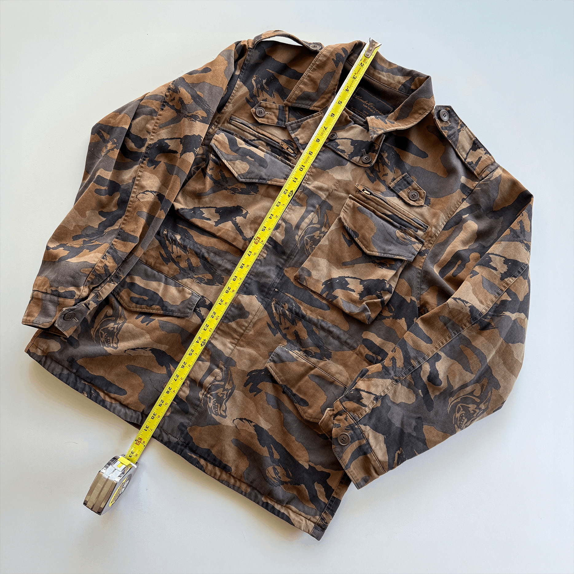 Undercover AW03 Paper Doll Bush Laden Camo Tactical Field Jacket Size US L / EU 52-54 / 3 - 17 Thumbnail