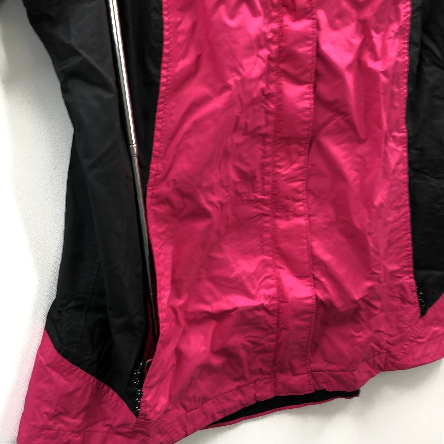 Pinko Columbia Womens Pink Long Sleeve Hooded Pockets Full Zip Windbreaker Jacket M Size M / US 6-8 / IT 42-44 - 4 Thumbnail