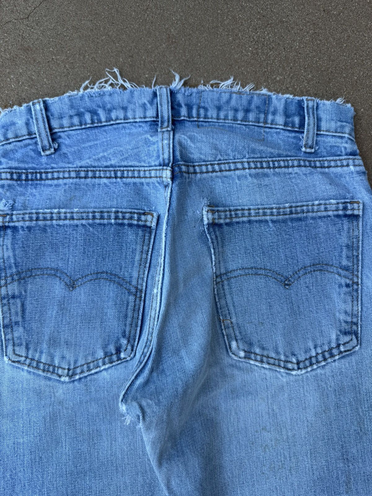 Levi's Vtg 80s Levi’s 505 Orange Tab Faded Jeans Denim Size 29x29 Size US 29 - 7 Thumbnail