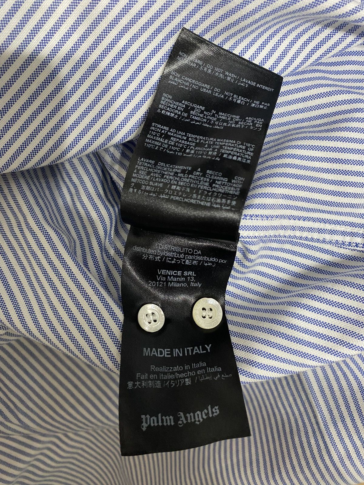 Palm Angels Palm Angels Men’s Shirt with tears, size 46/6, new Size US S / EU 44-46 / 1 - 5 Thumbnail
