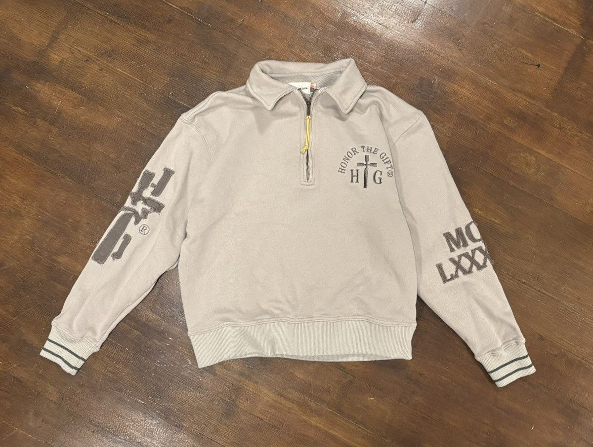 Honor the Gift Honor The Gift Cream Quarter Zip sweater Size US S / EU 44-46 / 1 - 1 Thumbnail