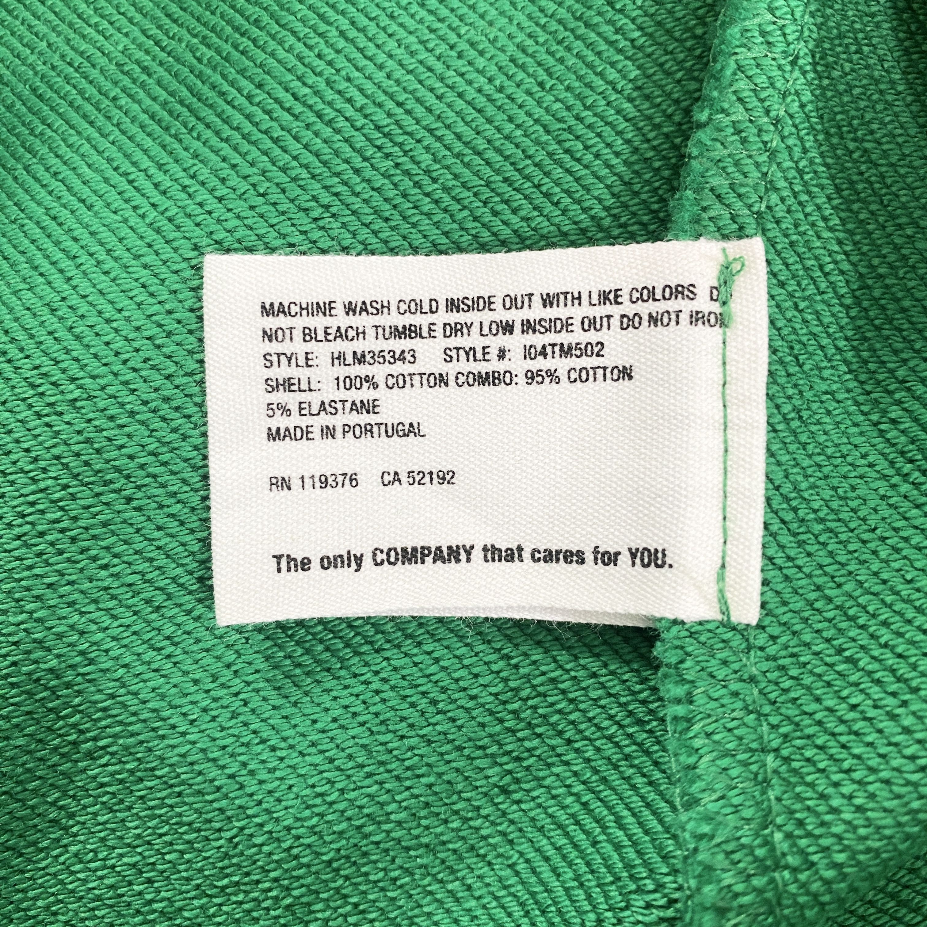 Helmut Lang Helmut Lang Tokyo Taxi Hoodie In Green & White RRP £250 Size US S / EU 44-46 / 1 - 11 Thumbnail