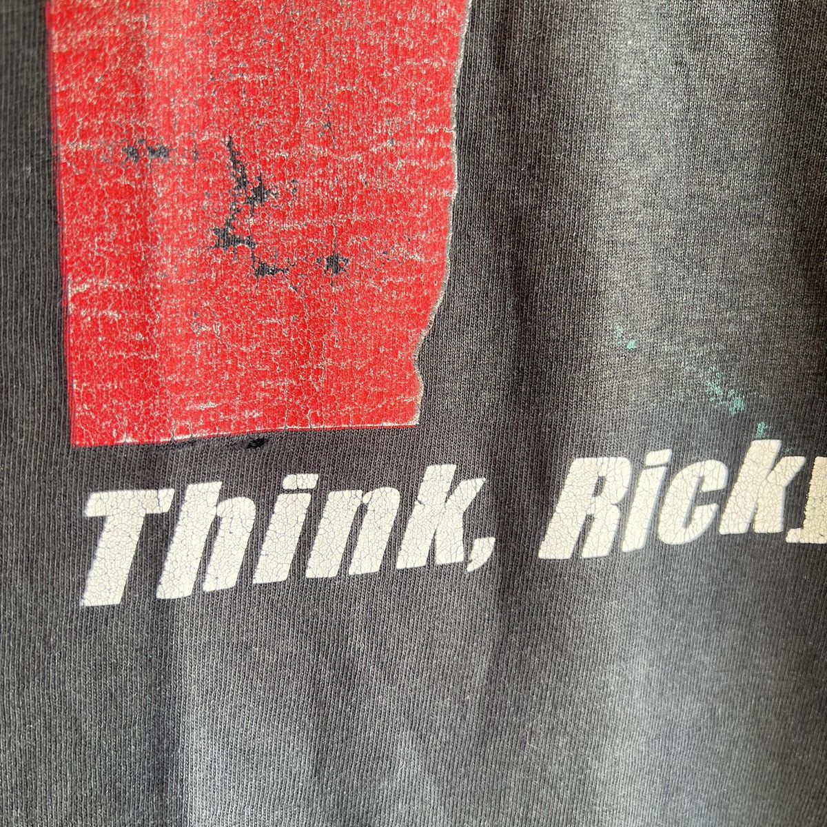 Vintage ‘00s Trailer Park Boys Think Ricky Think TV Promo Tee Shirt Size US XL / EU 56 / 4 - 6 Thumbnail