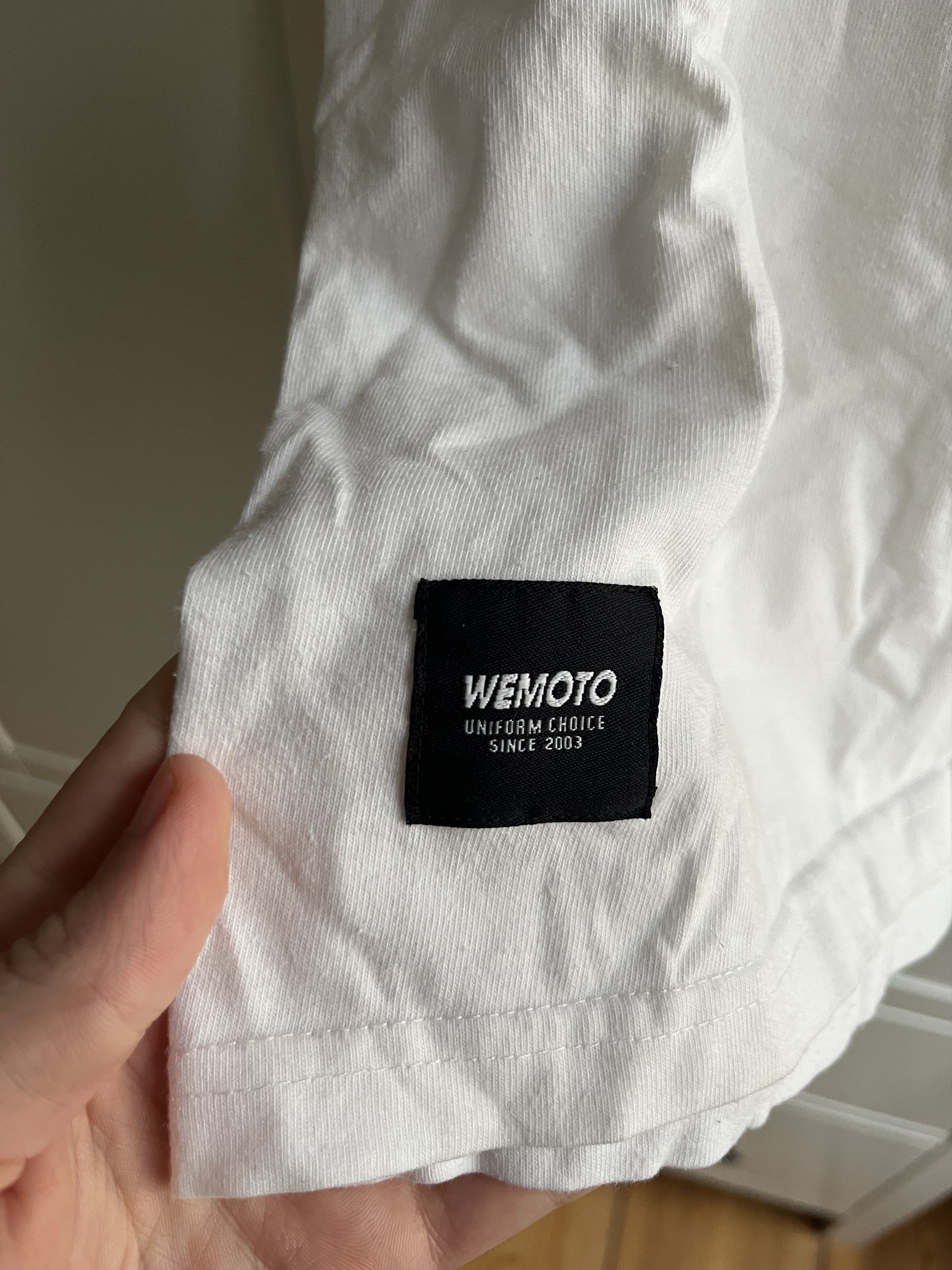 Wemoto Wemoto T-Shirt mit Logo, weiß, Gr. M Size US M / EU 48-50 / 2 - 2 Thumbnail