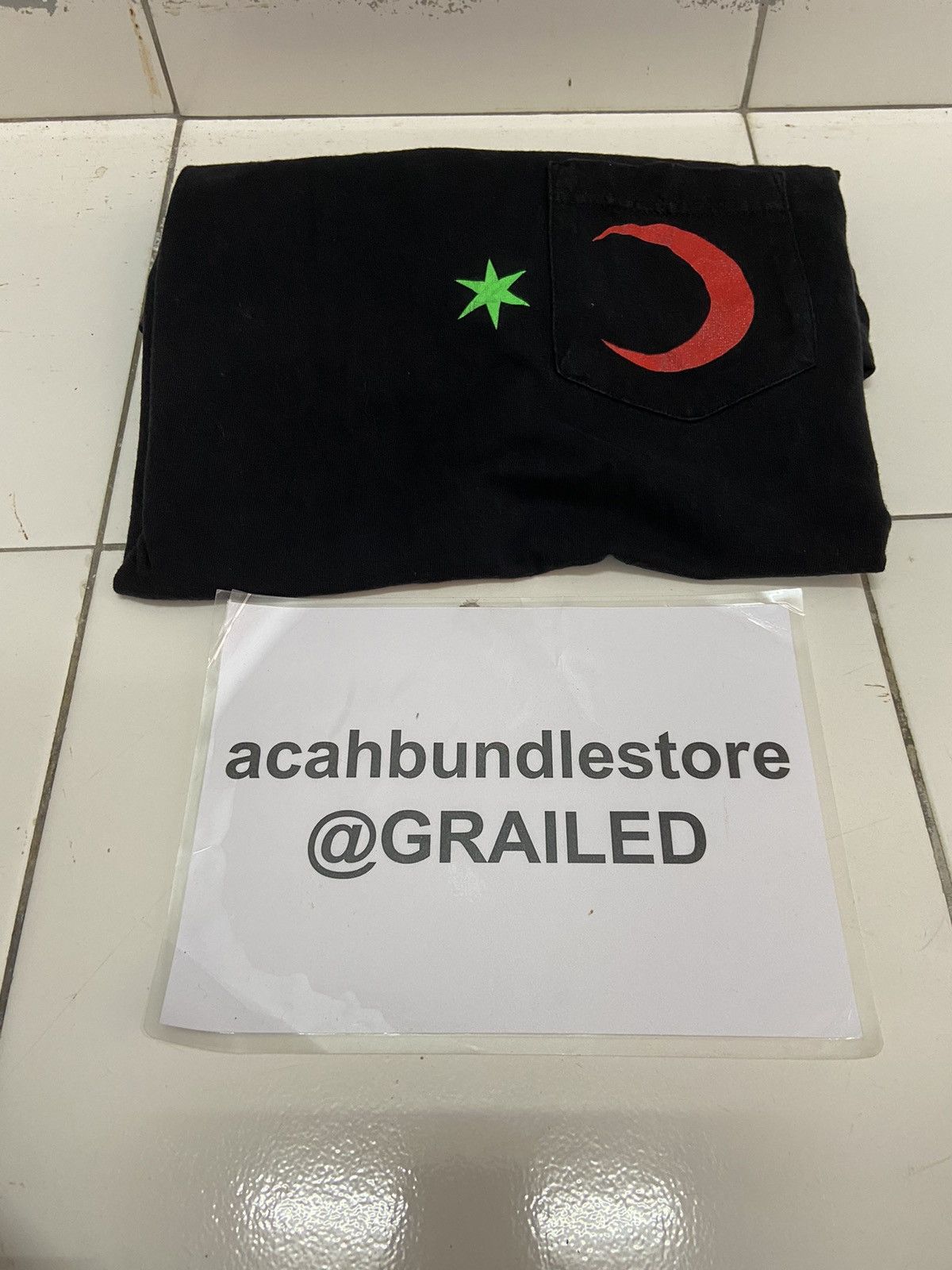 Black Scale BLACK SCALE QAMAR POCKET TEE Size US L / EU 52-54 / 3 - 14 Thumbnail