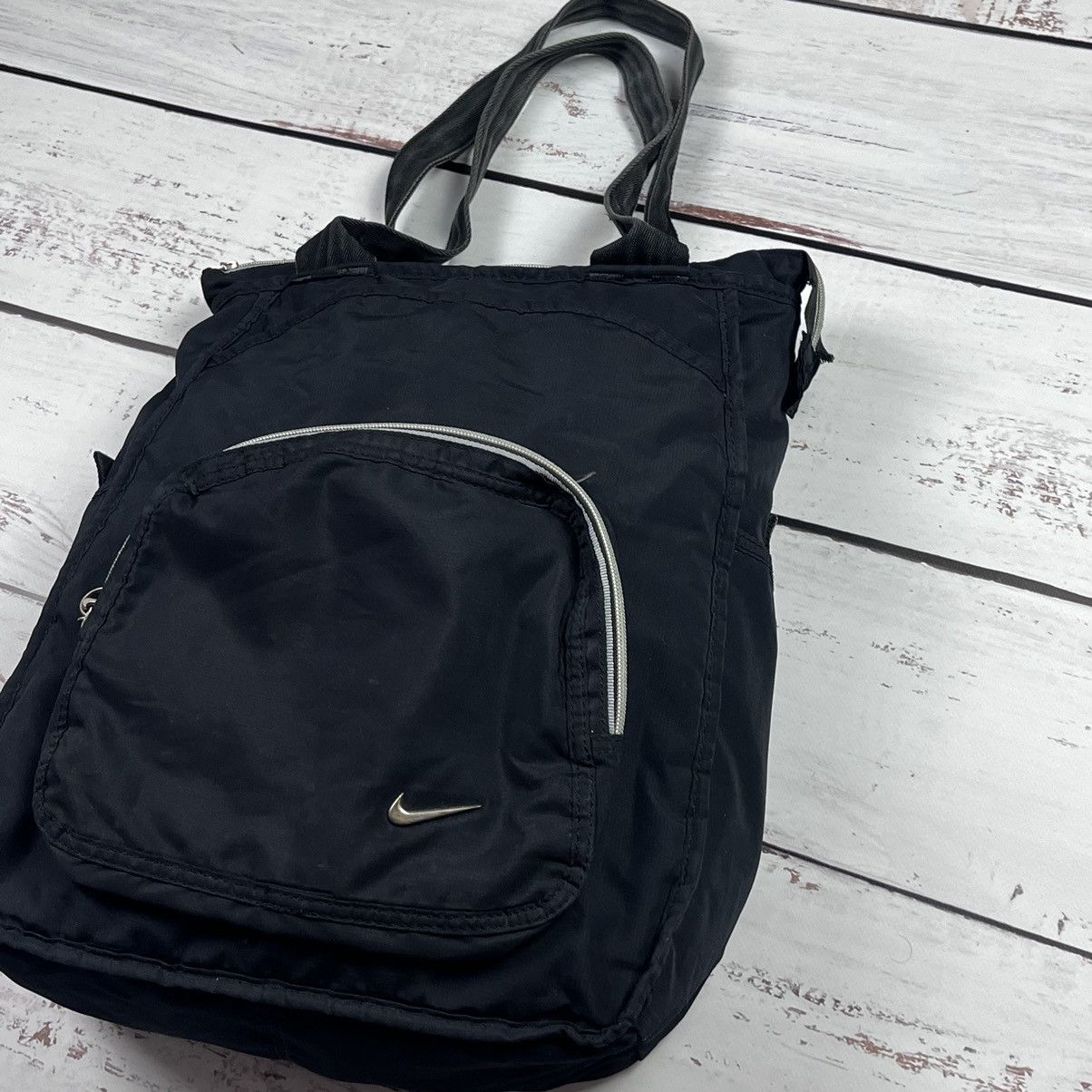 Nike × Vintage Nike Vintage Handbag Y2K Drill Gorpcore Streetwear Size ONE SIZE - 3 Thumbnail