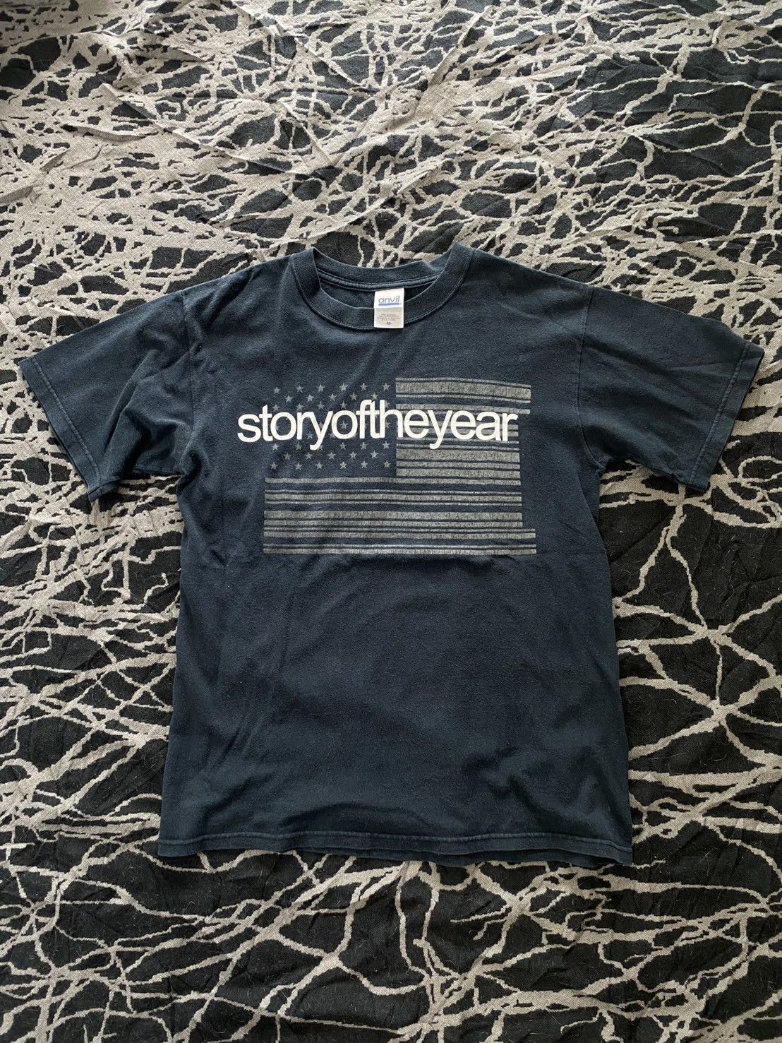 Band Tees RARE Myspace Era Vintage Y2K Story Of The Year Band Tee Size US M / EU 48-50 / 2 - 1 Thumbnail