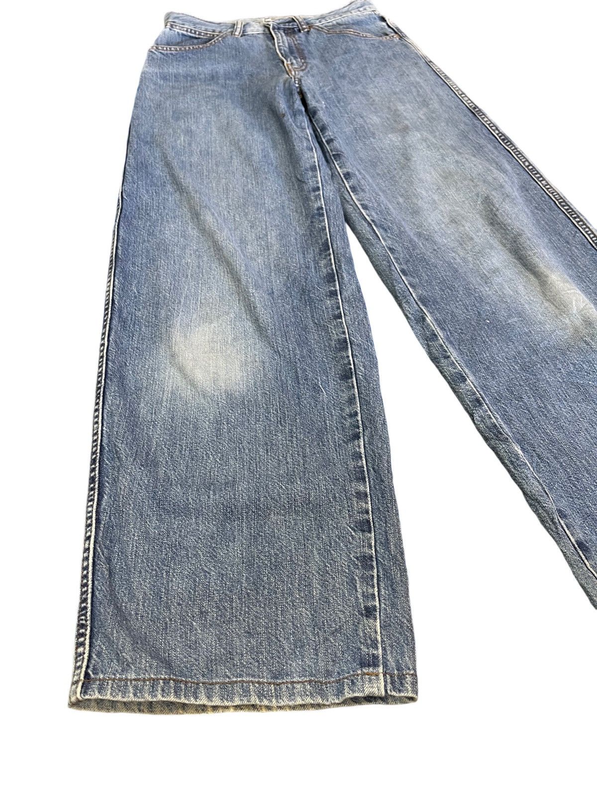 Christophe Lemaire × Uniqlo Vintage Uniqlo U Baggy Distressed Denim Size US 28 / EU 44 - 4 Thumbnail