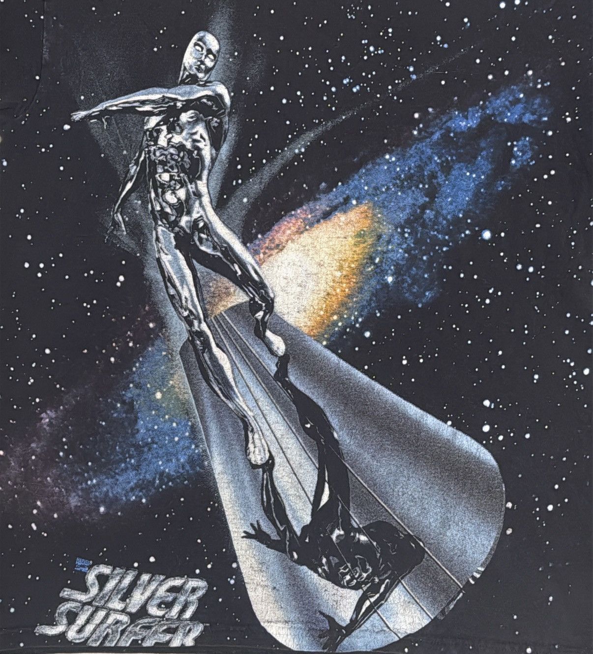 Marvel Comics Vintage 1998 Marvel Silver Surfer AOP T-shirt M Size US M / EU 48-50 / 2 - 2 Thumbnail