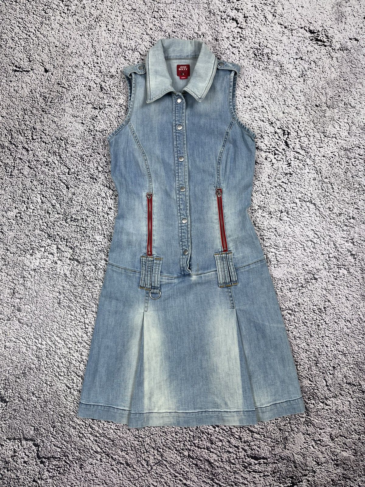 Miss Sixty  Streetwear Vintage Miss Sixty Denim Dress | Grailed