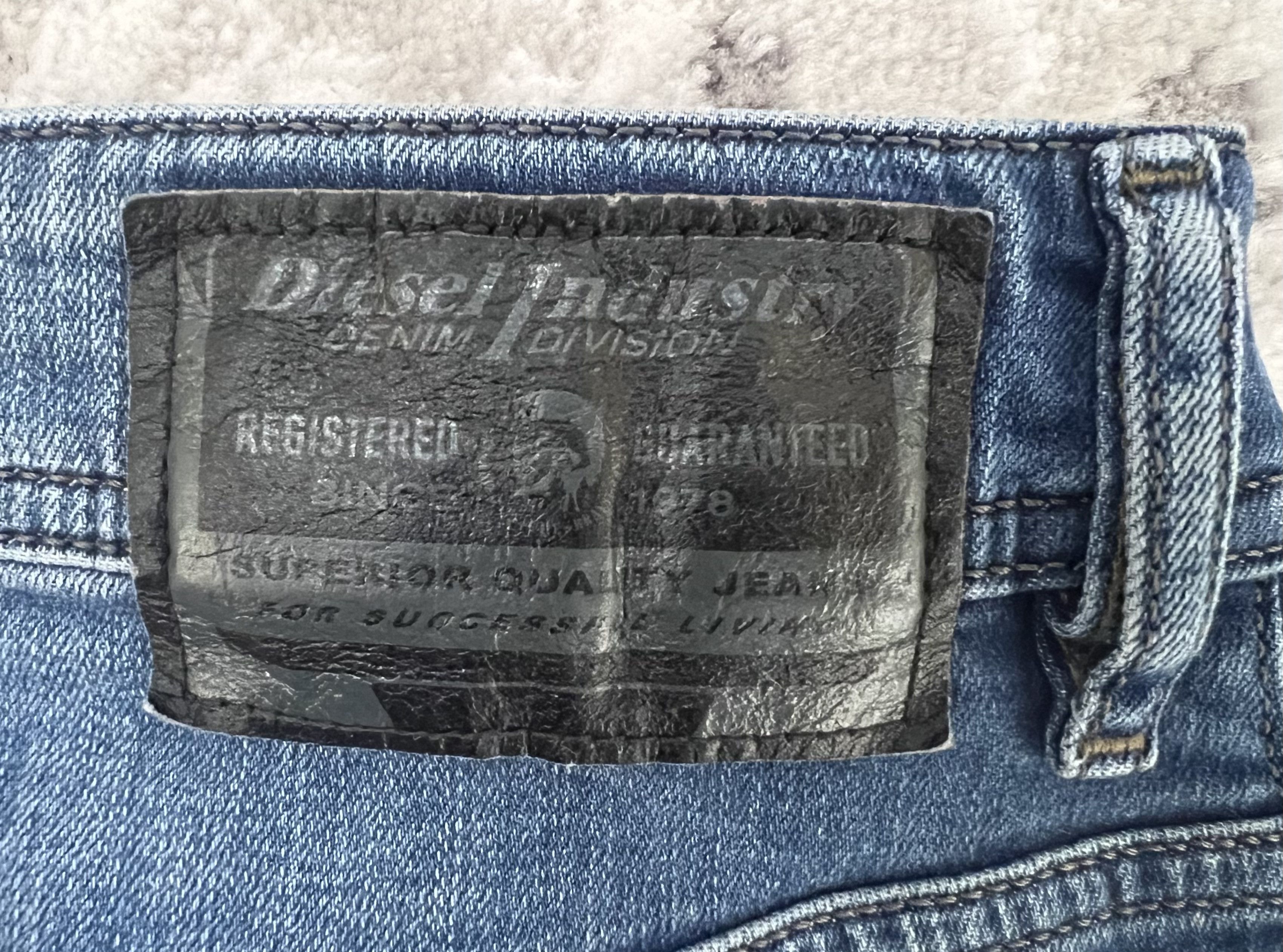 Diesel Diesel Jeans Womens Size 29 Sleenker Slim Skinny Size 29" - 10 Thumbnail