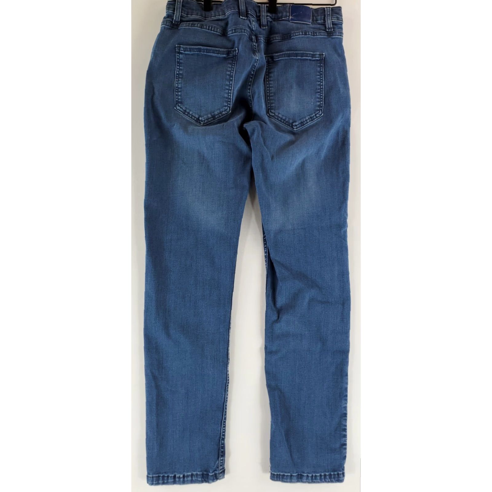 Vintage Mugsy Lake Shores Blue Jeans Stretch Mens 32x31 Regular Inseam 31 Tapered Blue Denim Denim Jeans 32 Mens Lake Shores Size US 32 / EU 48 - 4 Thumbnail