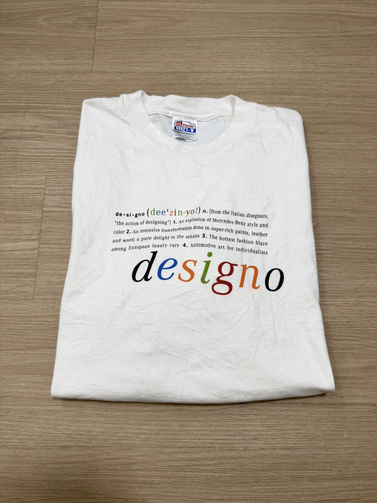 Other Vintage 90s Mercedes Benz designo tee Size US XL / EU 56 / 4 - 5 Thumbnail