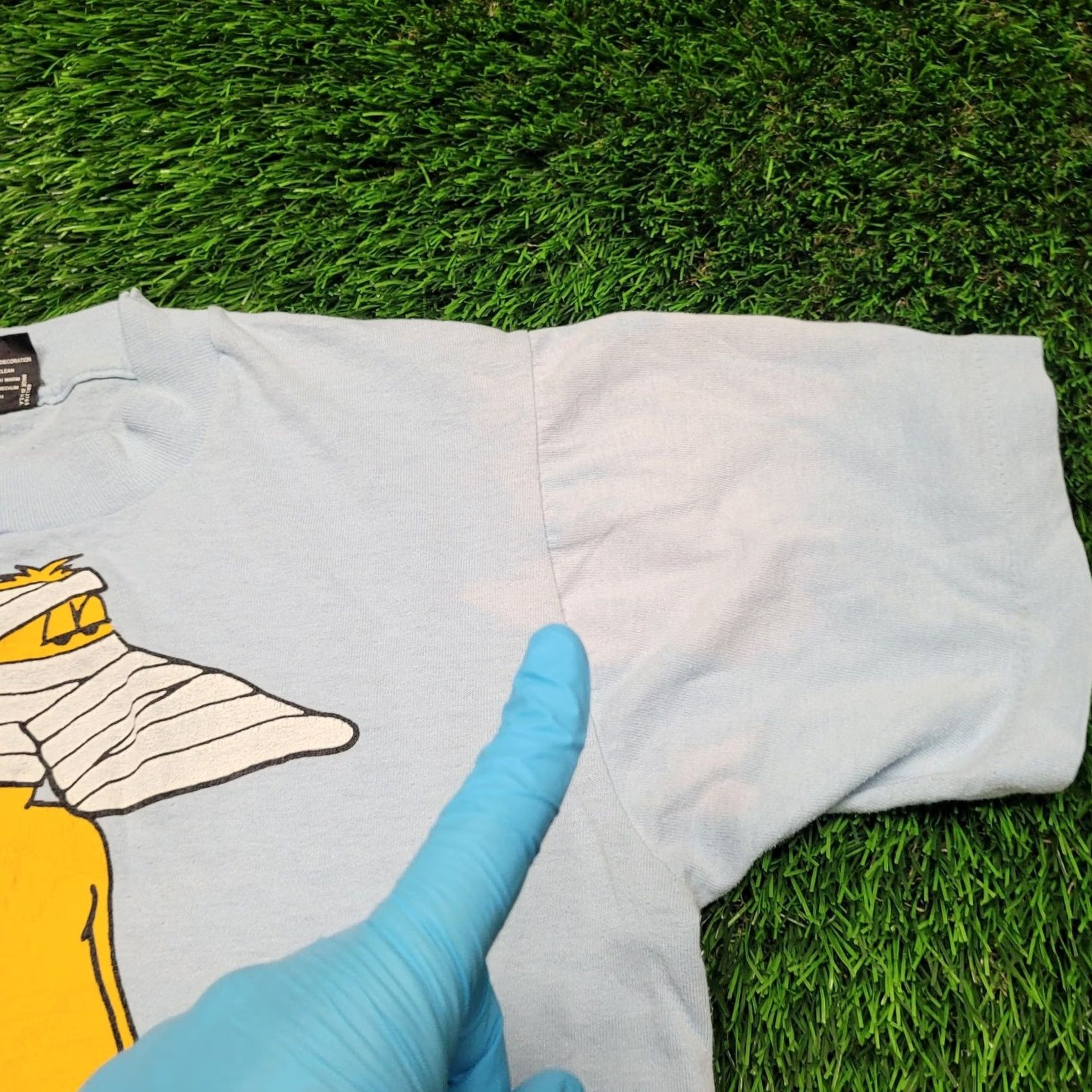 Vintage VINTAGE I Shoulda' Duck Funny T-Shirt Mens XS / Womens S Soft Tee Blue 80s 50/50 Single Stitch United States Skin Size XS / US 0-2 / IT 36-38 - 5 Thumbnail