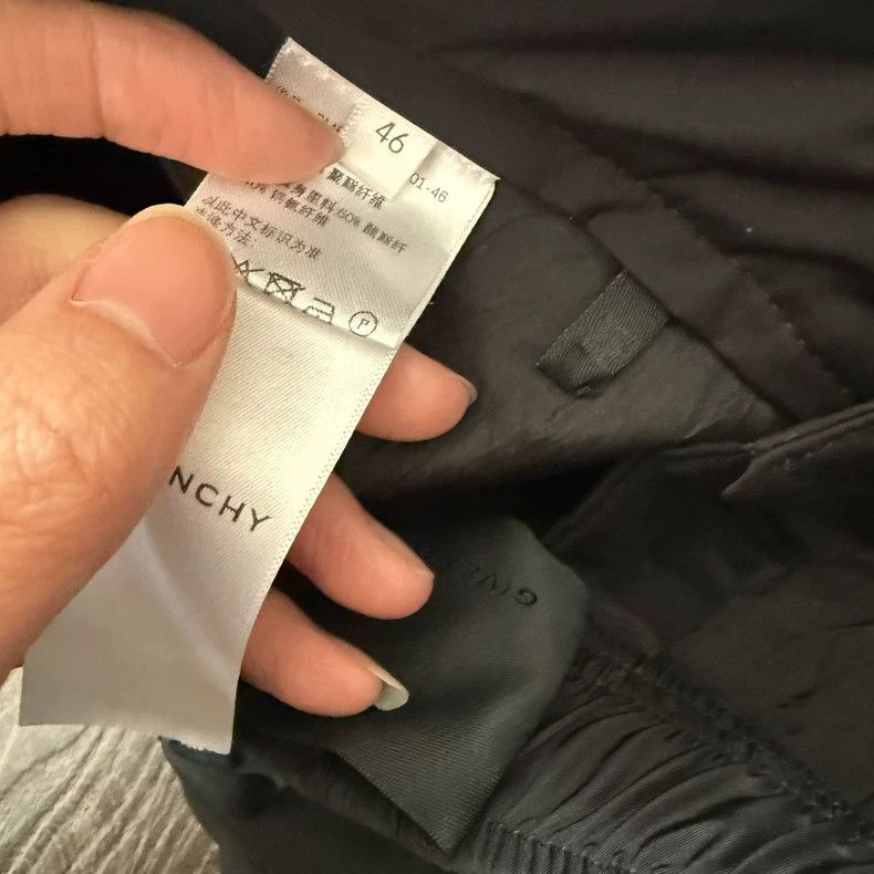 Givenchy Givenchy Size46 Tapered nylon straight-leg pants + Fall/Win Size US 30 / EU 46 - 3 Thumbnail