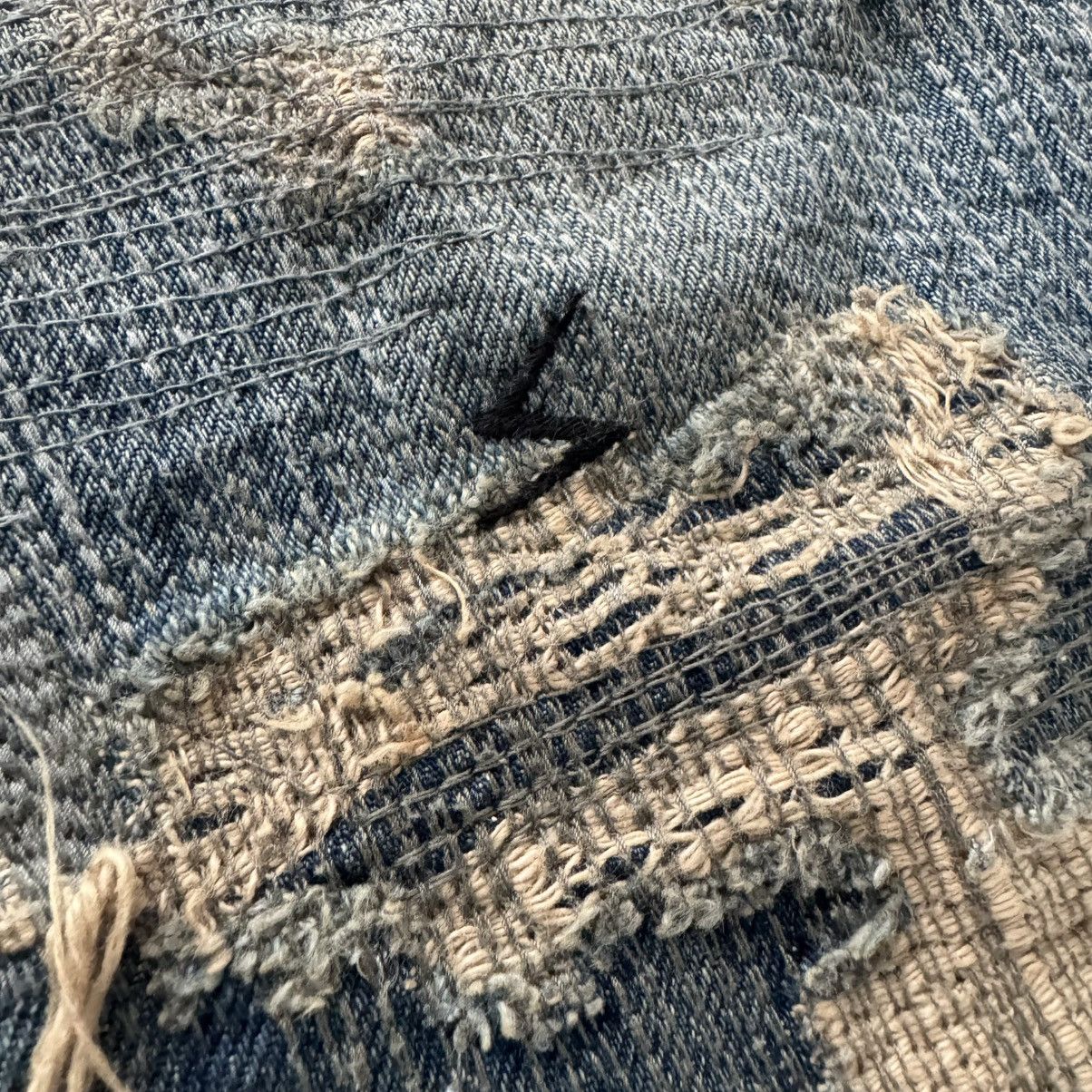 Undercover AW05 “Arts & Crafts” 85 Distressed Denim Size US 31 - 14 Thumbnail