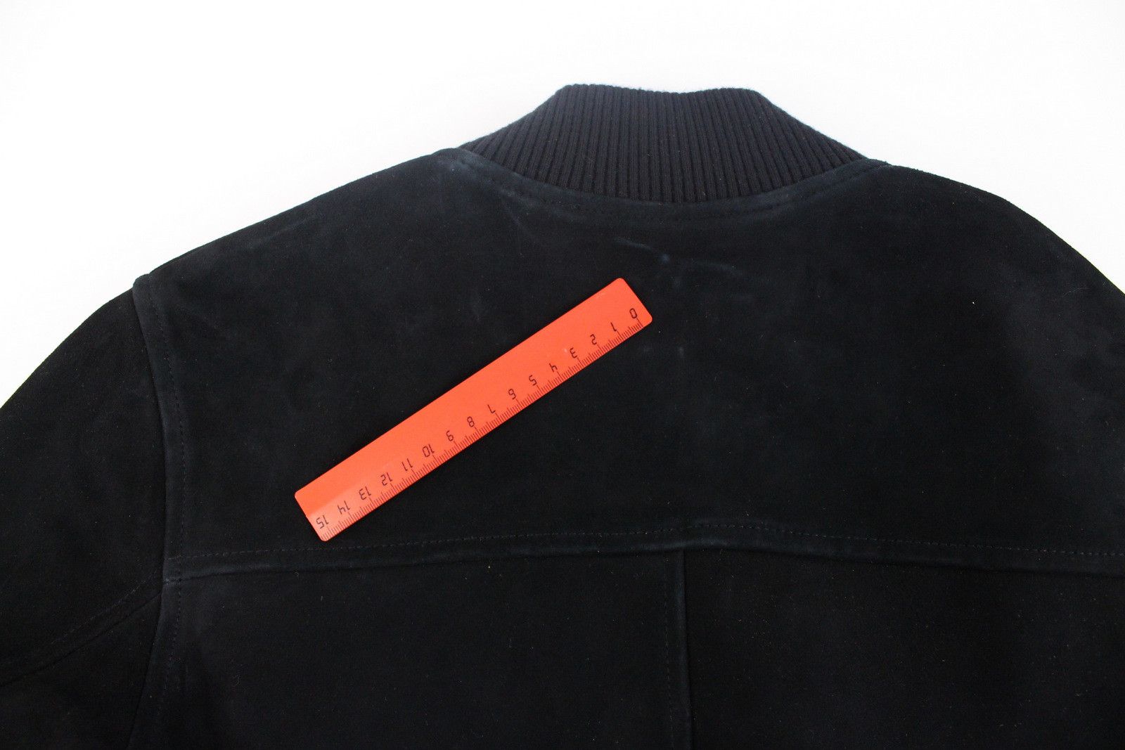 Sandro SANDRO Monaco Jacket Mens SMALL Goat Leather Suede Bomber Size US S / EU 44-46 / 1 - 8 Thumbnail