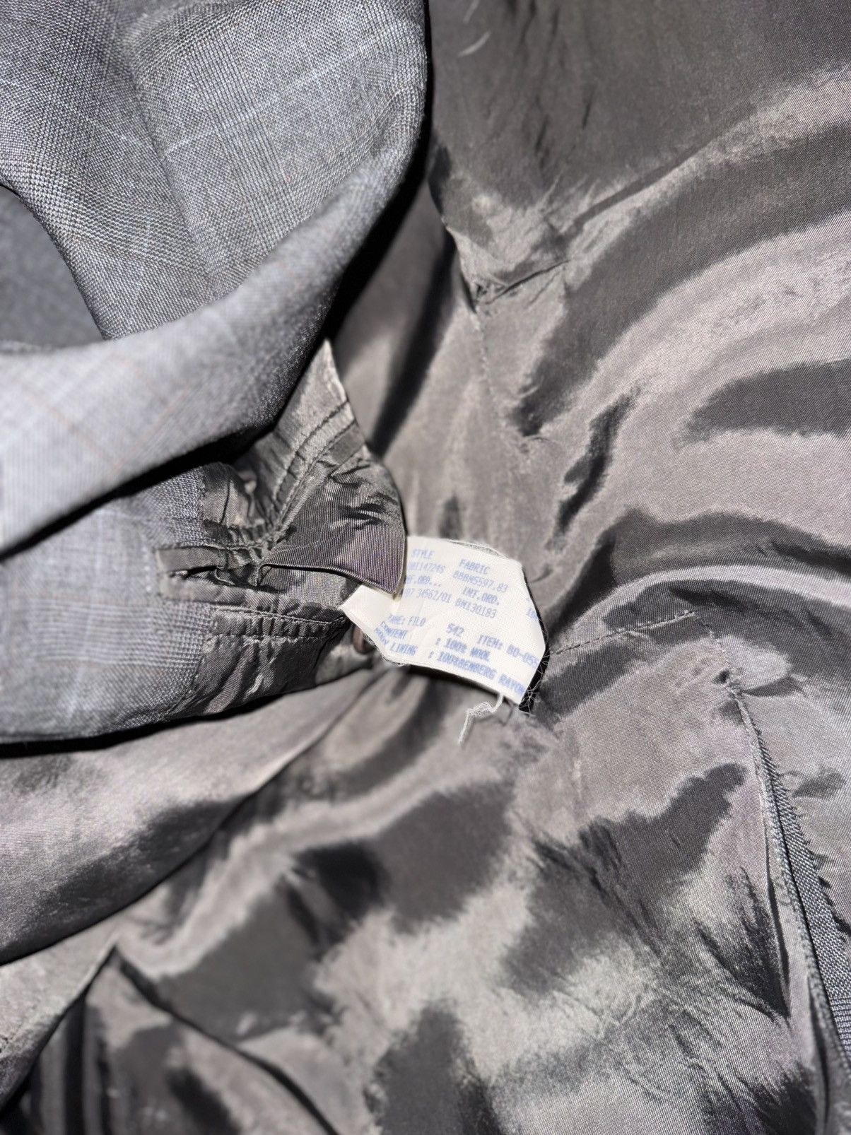 Brooks Brothers [38S] Brooks Brothers USA Made in Italy Check Blazer Size 38S - 7 Thumbnail