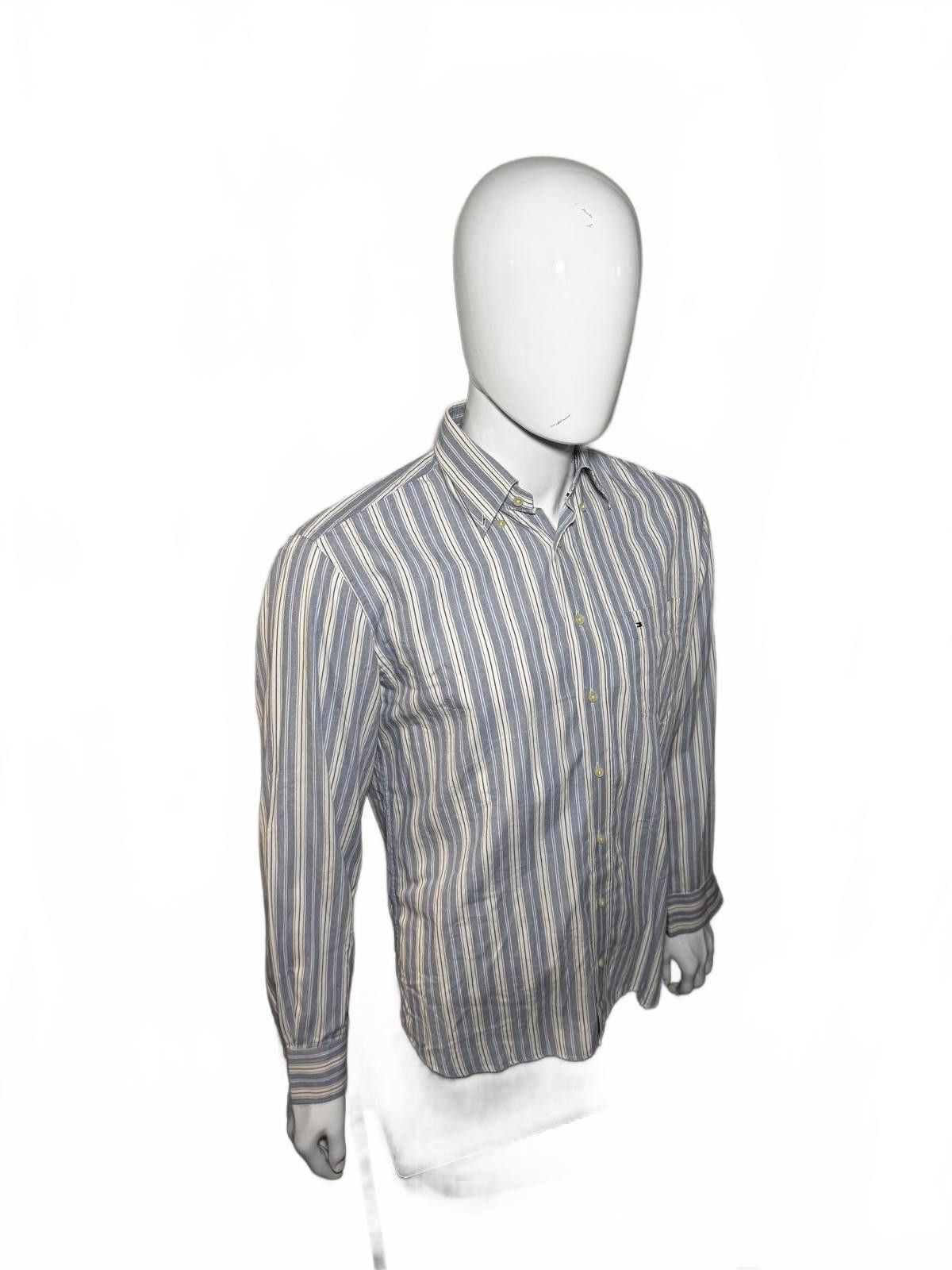 Tommy Hilfiger Tommy Hilfiger Striped Shirt Size US L / EU 52-54 / 3 - 3 Thumbnail