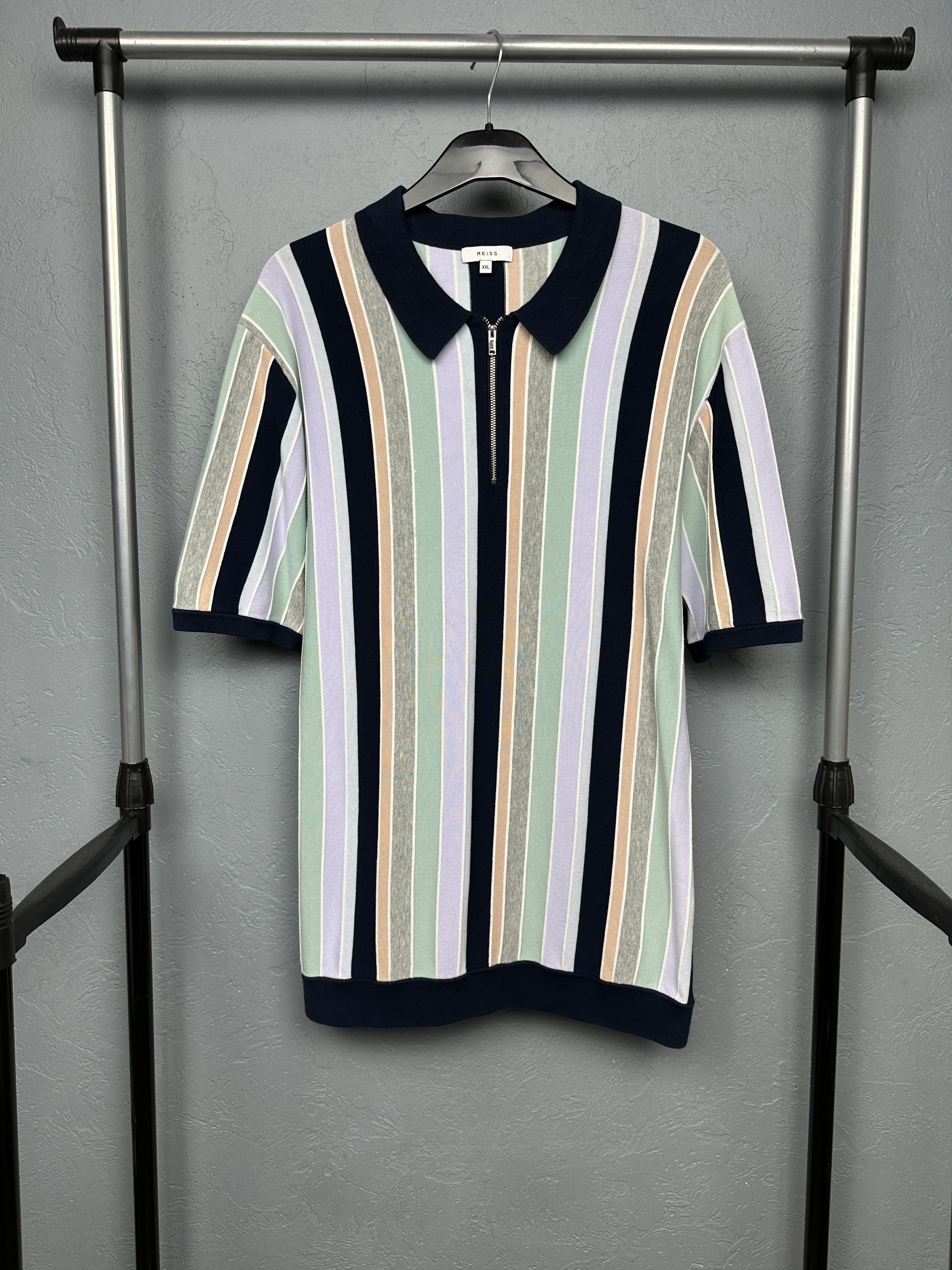 Reiss Reiss Mens Knit Polo Shirt Size US XXL / EU 58 / 5 - 1 Thumbnail