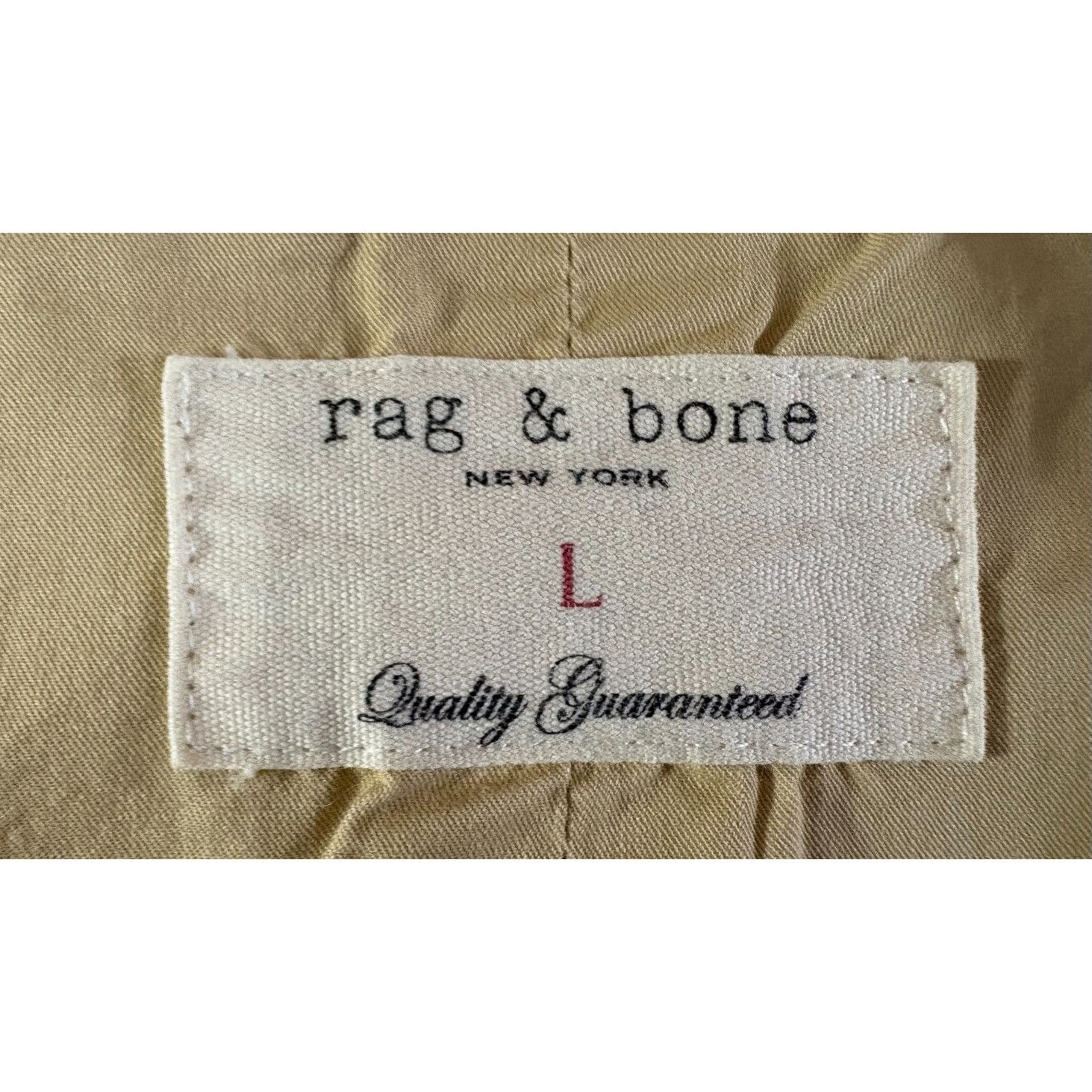 Rag & Bone Rag & Bone The Trail Denim Shirt size L color Red NWOT Size US L / EU 52-54 / 3 - 2 Thumbnail