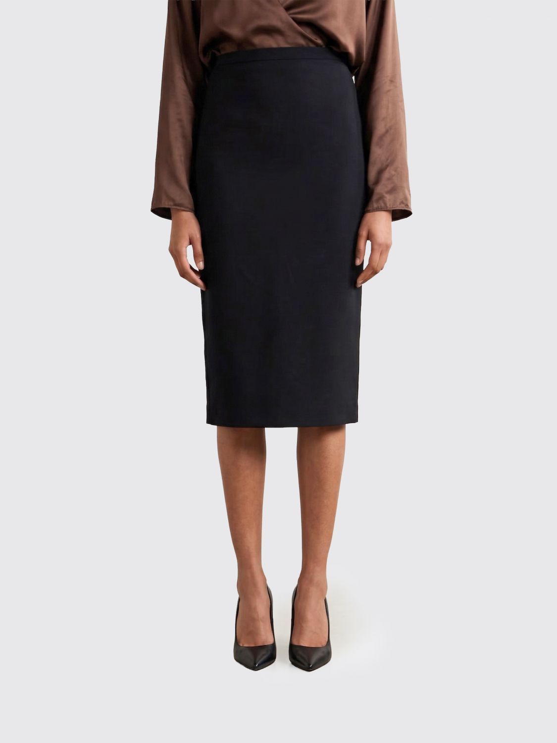 Max Mara Max Mara Skirt Woman Blue Size 30" / US 8 / IT 44 - 1 Thumbnail