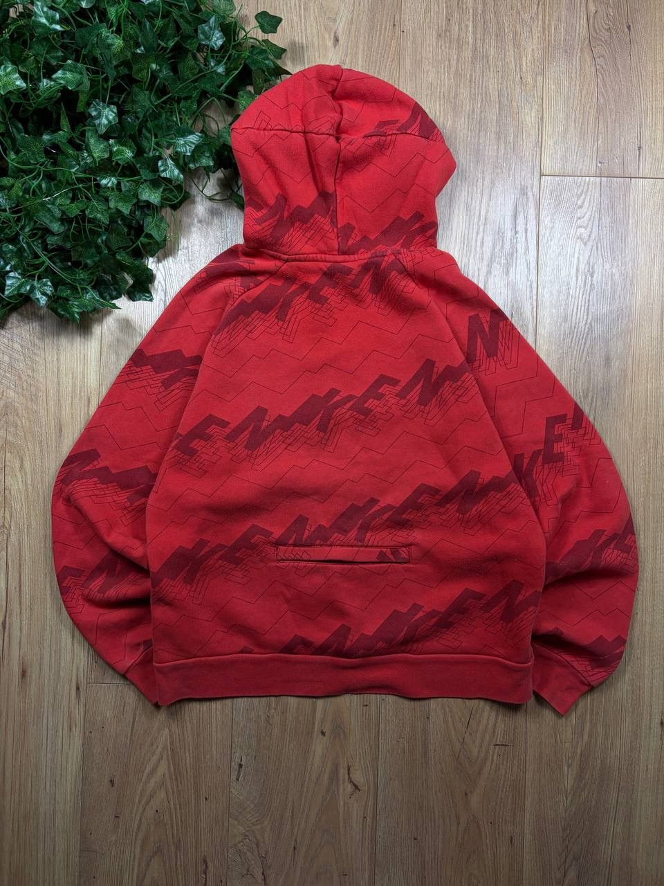 Nike 00’s NIKE MONOGRAM VINTAGE Y2K RARE HOODIE Size US S / EU 44-46 / 1 - 10 Thumbnail