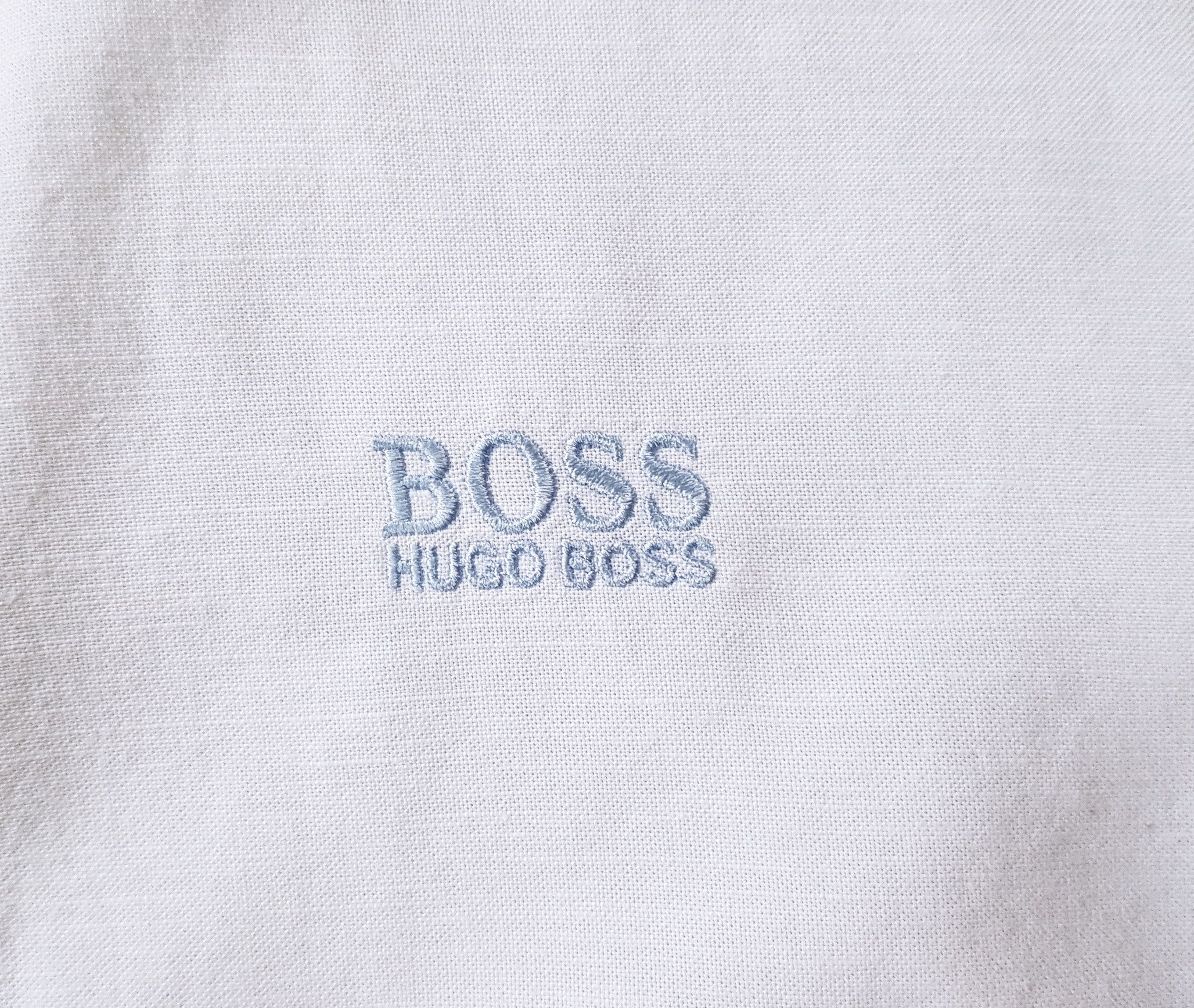 Hugo Boss Hugo Boss Button Down Cotton Long Sleeve White Shirt sz XXL Size US XXL / EU 58 / 5 - 4 Thumbnail