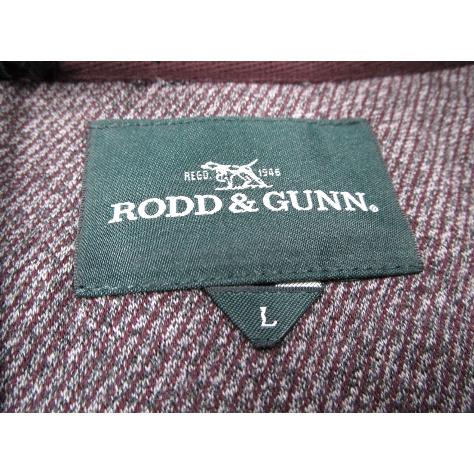 Rodd & Gunn Rodd & Gunn Mens Red Anvil Island 1/4 Zip Pullover Long Sleeve Golf Shirt Casual Athletic 1/4 Zip Knit Classic Solid Size L Size US L / EU 52-54 / 3 - 2 Thumbnail