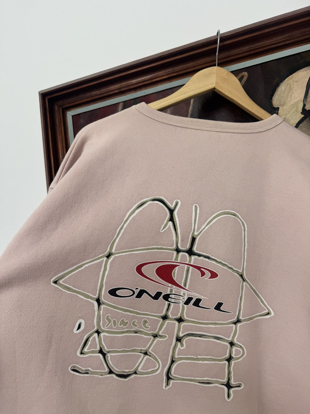 O'Neill 90s Vintage O’Neill Oversize Boxy Crewneck Surf Board Skate Size US L / EU 52-54 / 3 - 3 Thumbnail