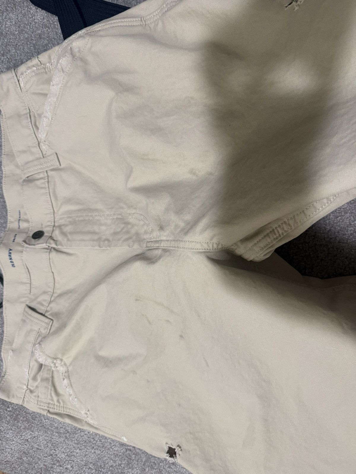 Vintage CUSTOM DISTRESSED BAGGY CARPENTER SHORTS 1 OF 1 Size US 38 / EU 54 - 8 Thumbnail