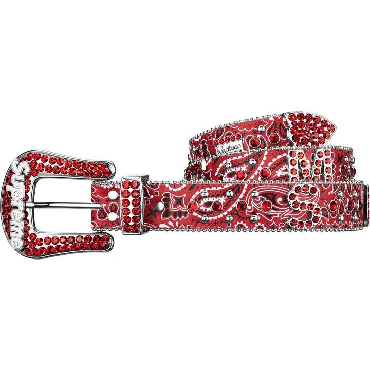 B.B. Simon × Supreme Supreme b.b. Simon Studded Ranger Belt