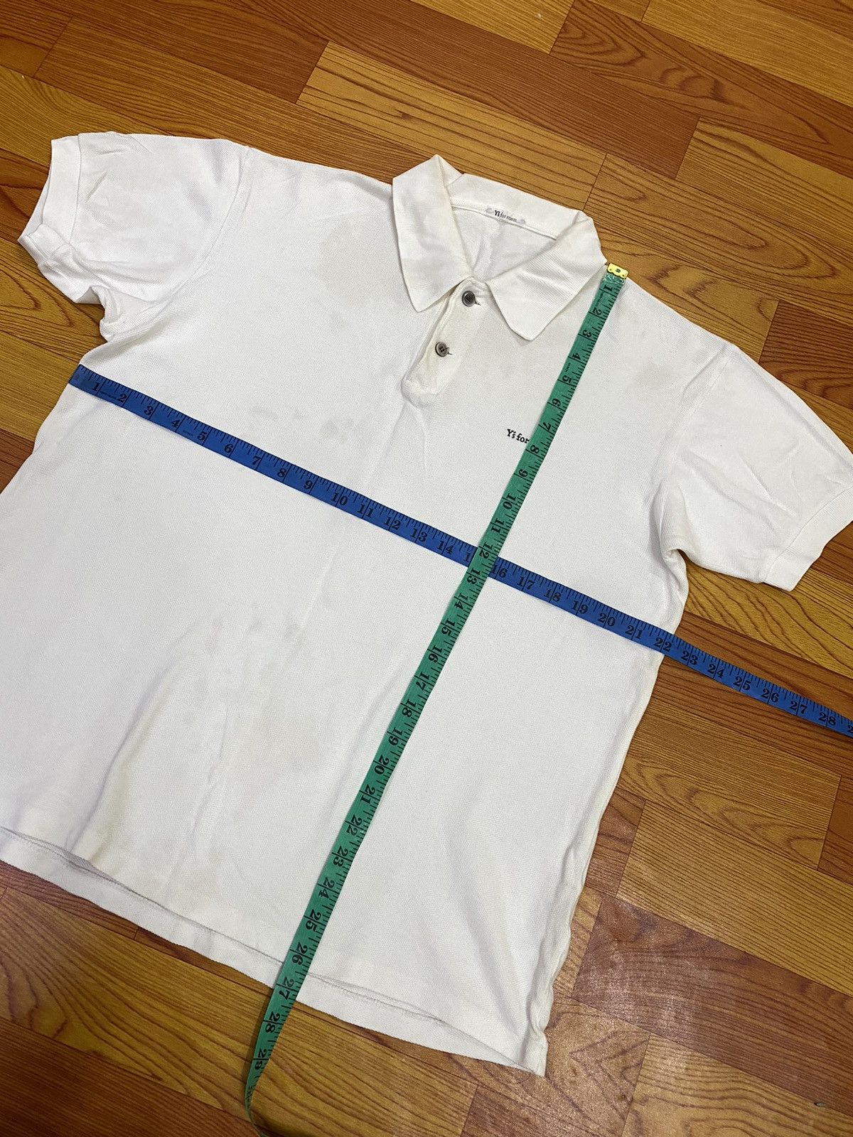 Y's for Men × Yohji Yamamoto Yohji Yamamoto Ys For Men Polo Tee Size US L / EU 52-54 / 3 - 11 Thumbnail