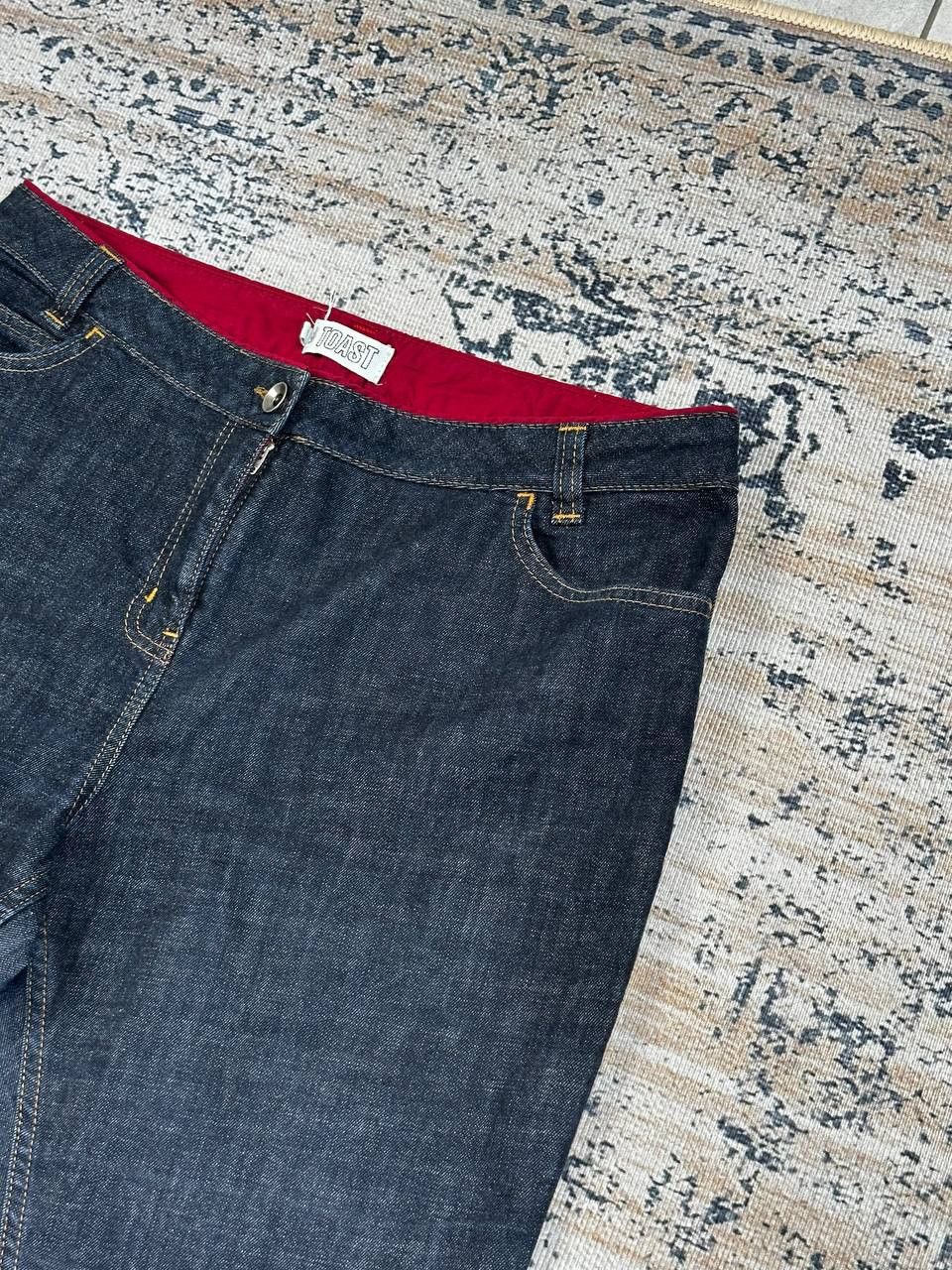 Other TOAST Deal Blue Wide Baggy Indigo Denim Jeans Size US 32 / EU 48 - 4 Thumbnail