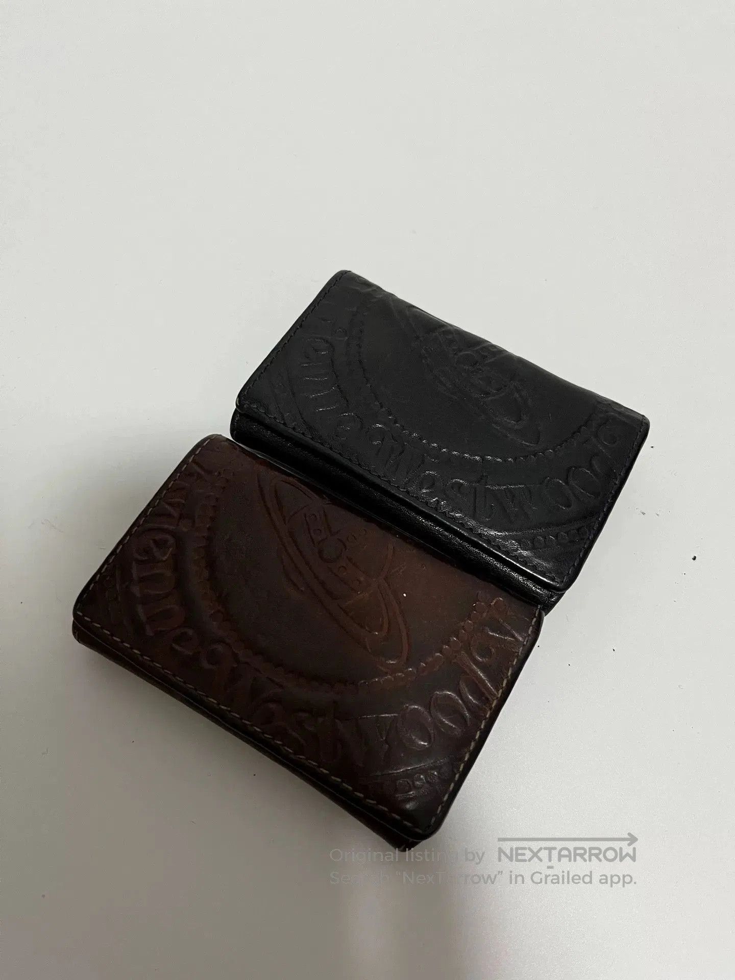 Vivienne Westwood Vivienne Westwood Saturn Logo Leather Key Pouch. Size ONE SIZE - 8 Thumbnail