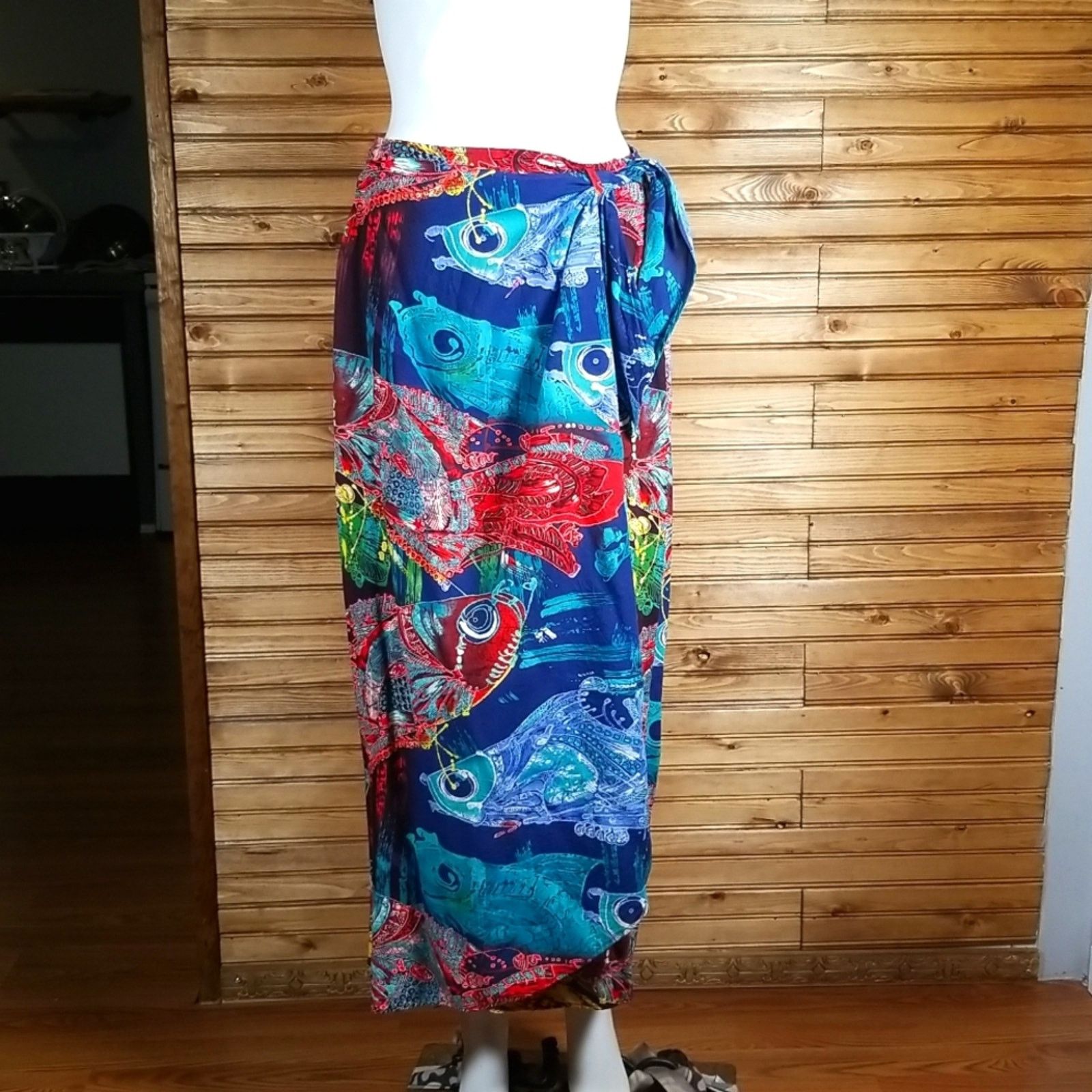 Jams World Vintage Jams World 'Rockfish' Medium Set - Wrap Skirt & Top Size M / US 6-8 / IT 42-44 - 7 Thumbnail