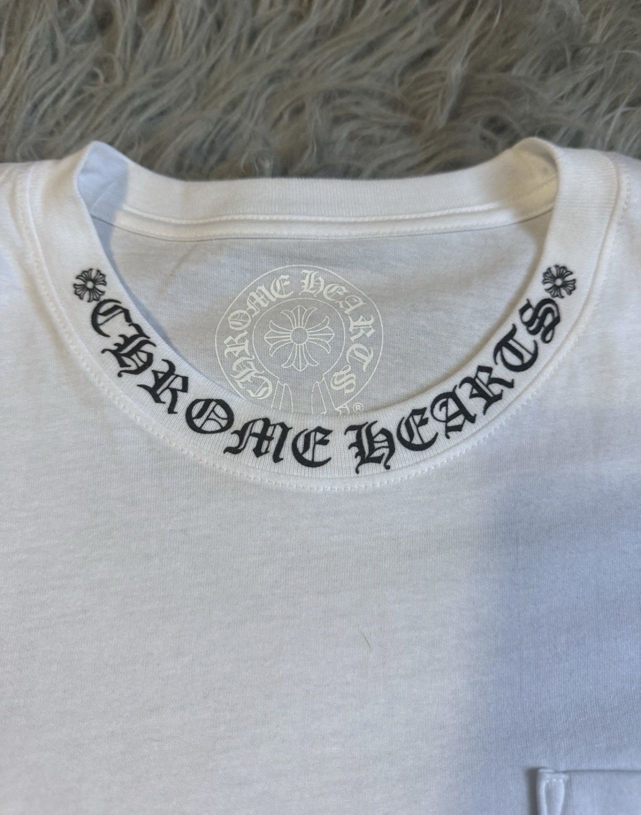 Chrome Hearts Chrome Hearts Neck Logo T-Shirt Size US L / EU 52-54 / 3 - 3 Thumbnail