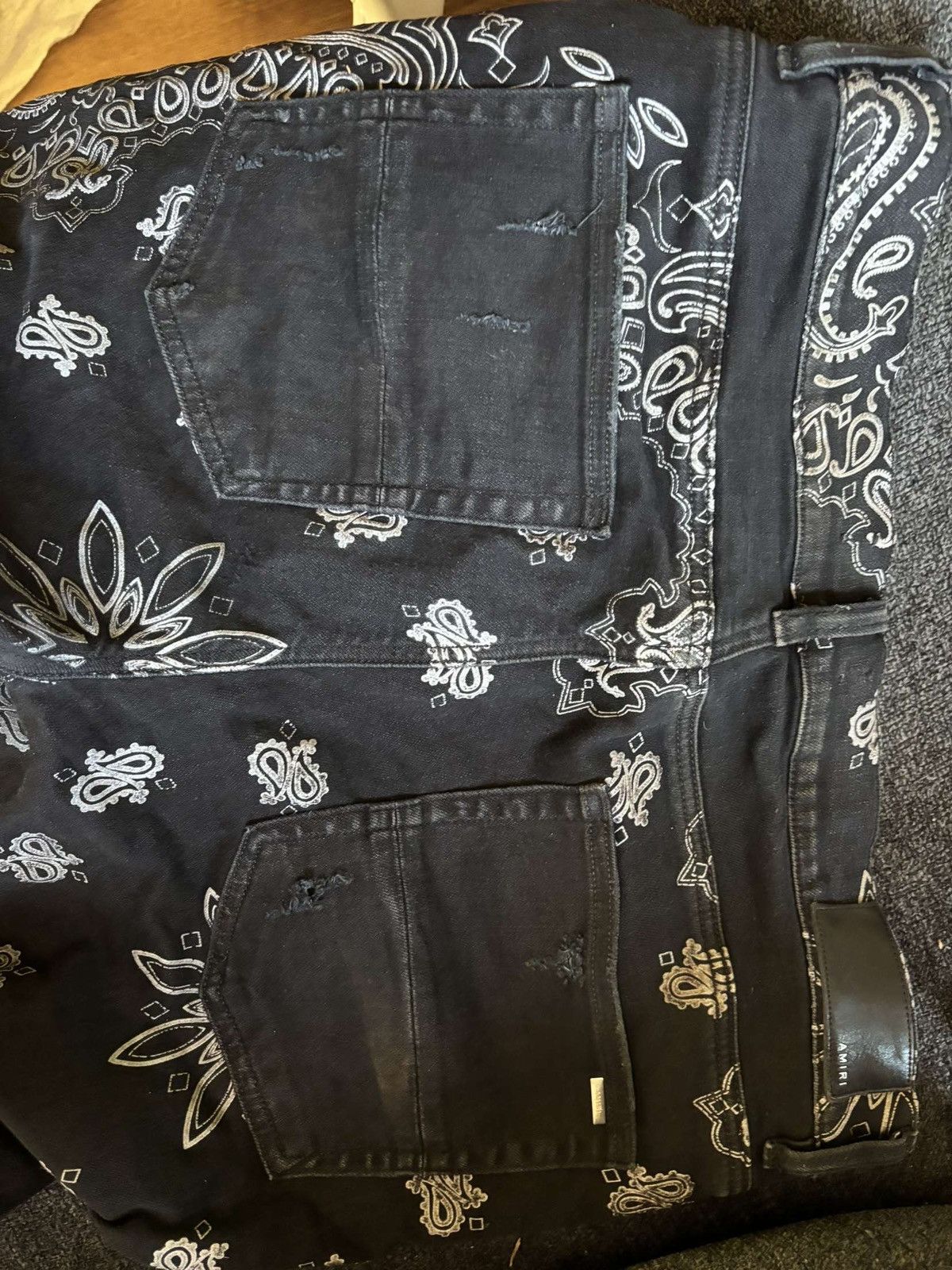 Amiri Amiri bandanna jeans Size US 36 / EU 52 - 3 Thumbnail