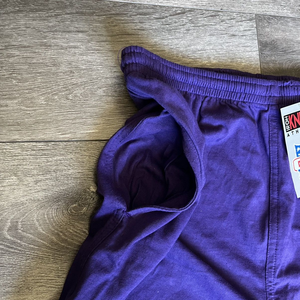 NFL New Vintage 1990s NFL Iron Knights Minnesota Vikings Shorts Size US 32 / EU 48 - 5 Thumbnail
