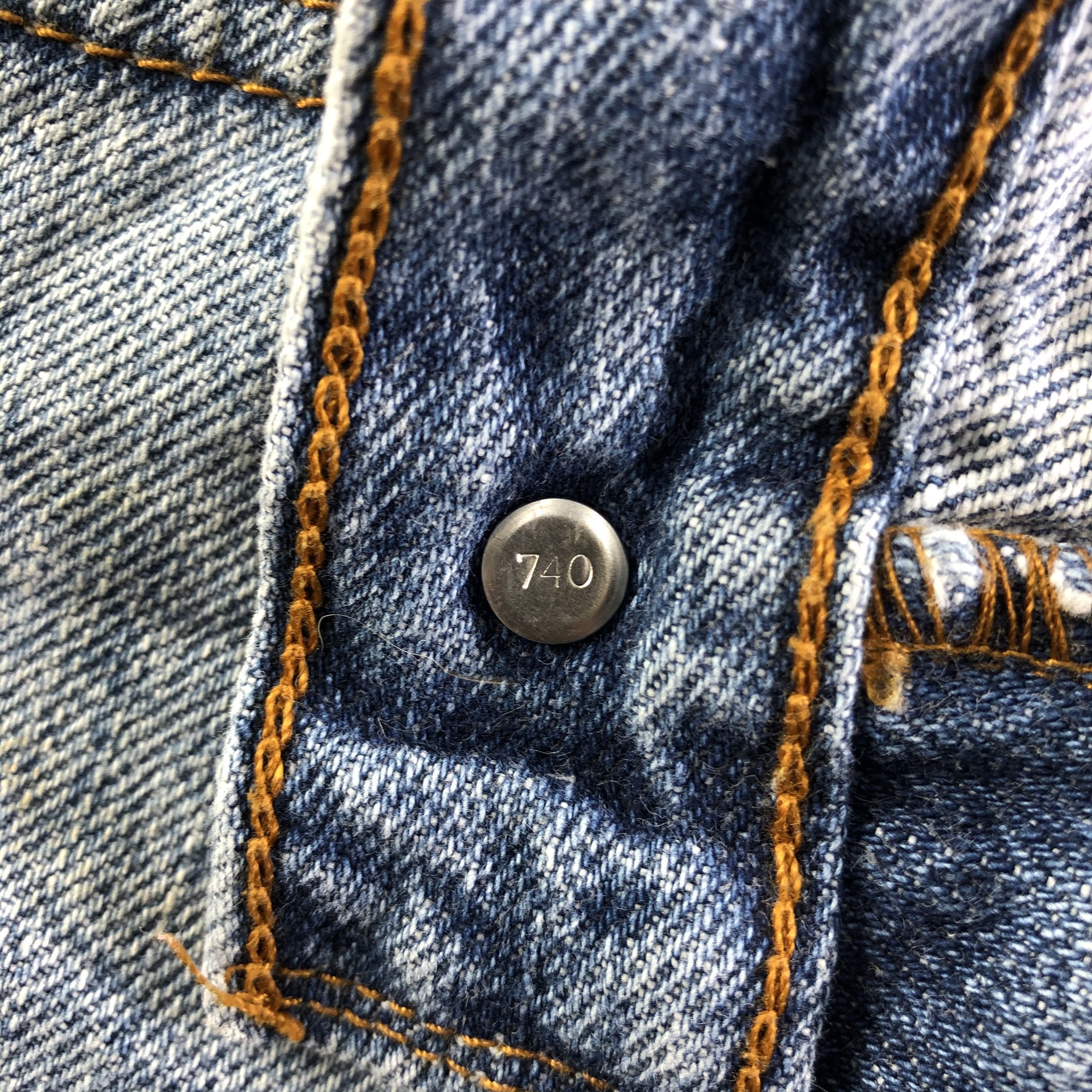 Levi's × Vintage 90s Vintage Blue Wash Levis 505 Jeans-J4082 Size US 33 - 7 Thumbnail