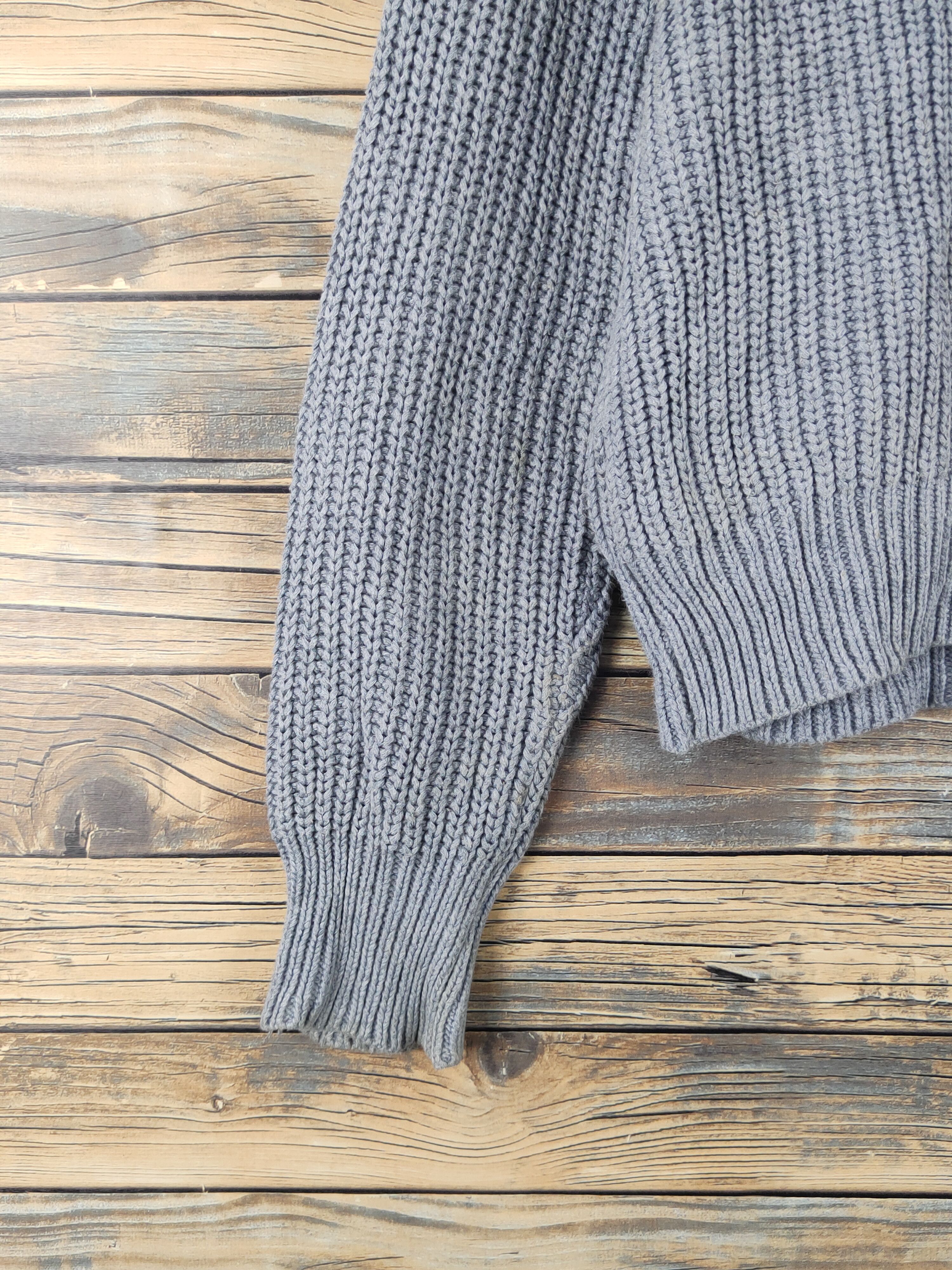 Japanese Brand Nostalgia Gray Knitwear Sweatshirts #W1739 Size US M / EU 48-50 / 2 - 4 Thumbnail